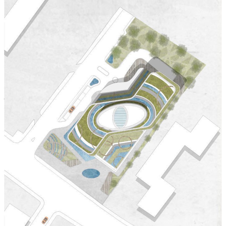 Modern Office Building - Game-Ready 3D Model - View 18