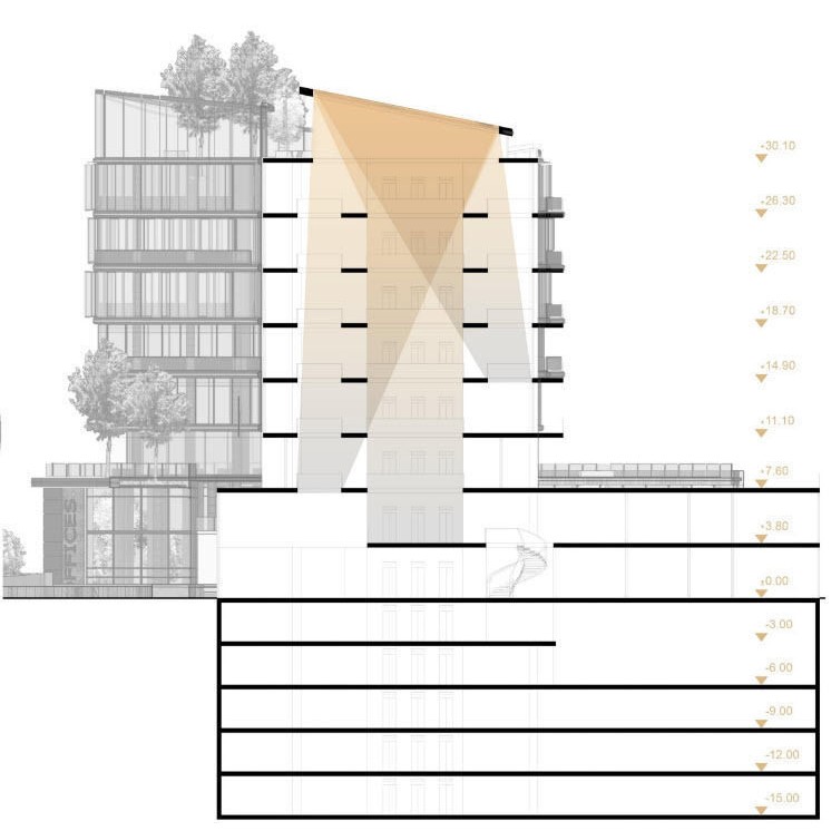 Modern Office Building - Game-Ready 3D Model - View 19
