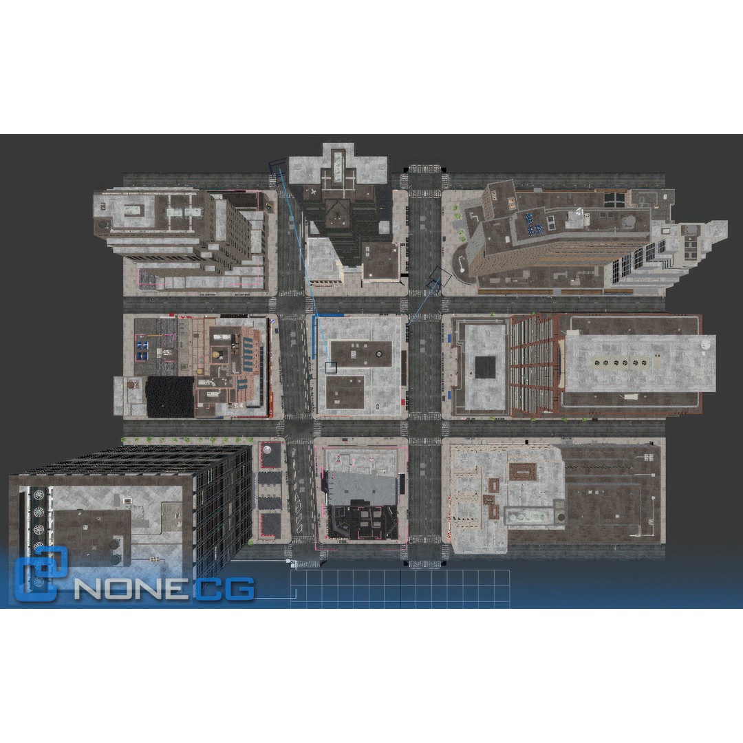 New York Broadway 3D Model – Realistic Cityscape with PBR Textures - View 28
