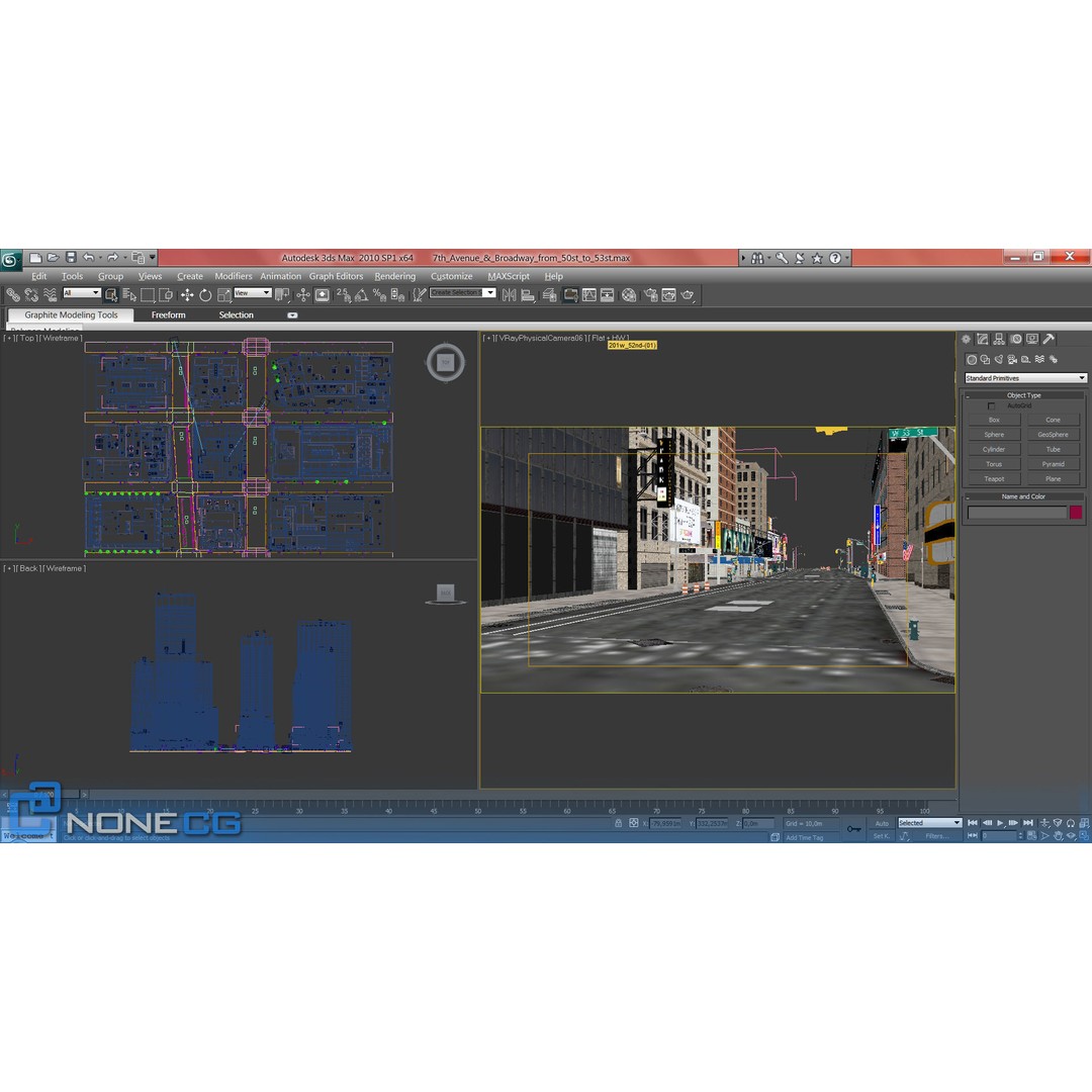 New York Broadway 3D Model – Realistic Cityscape with PBR Textures - View 29