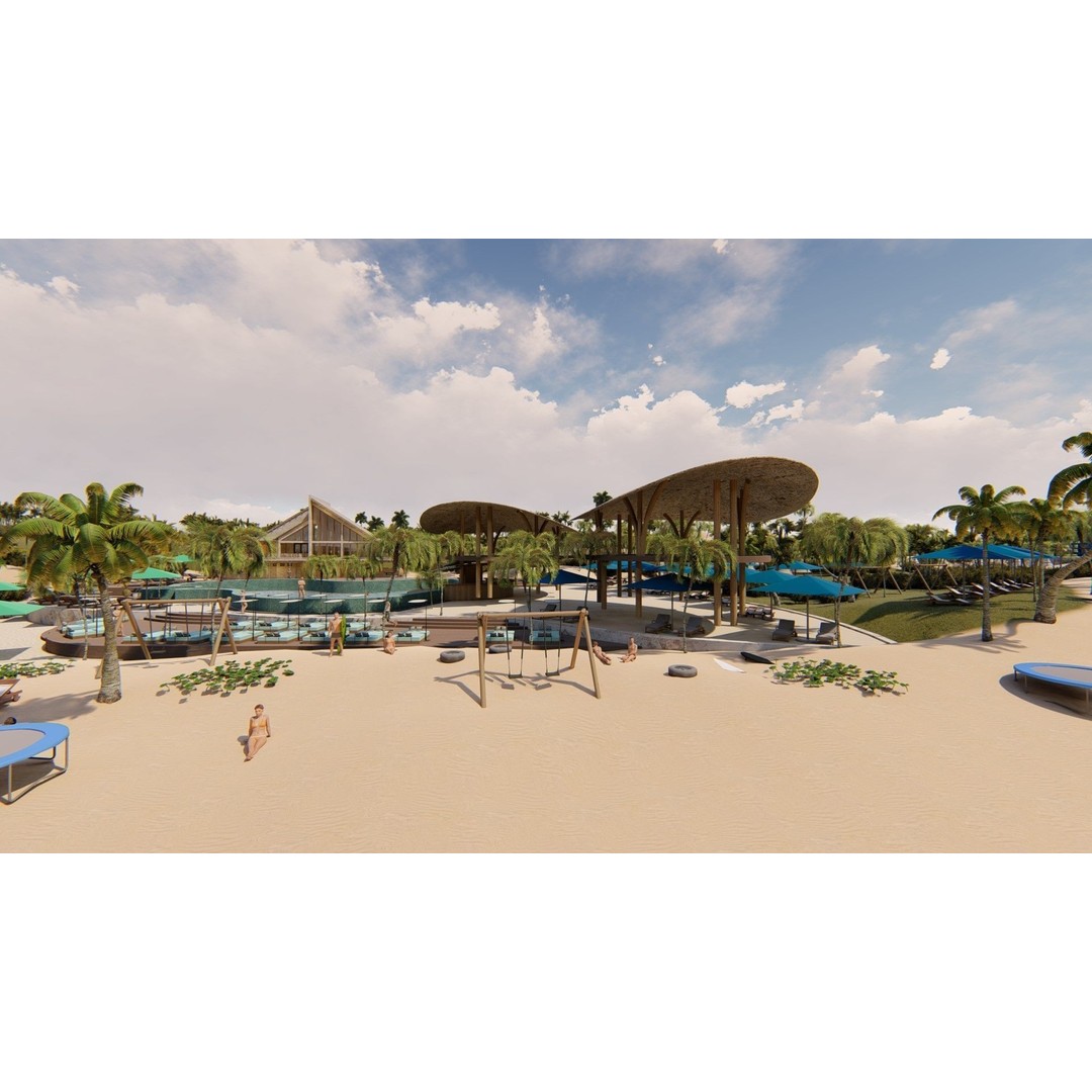 Luxury Resort 3D Model – Detailed Exterior Design, FBX & OBJ - View 16