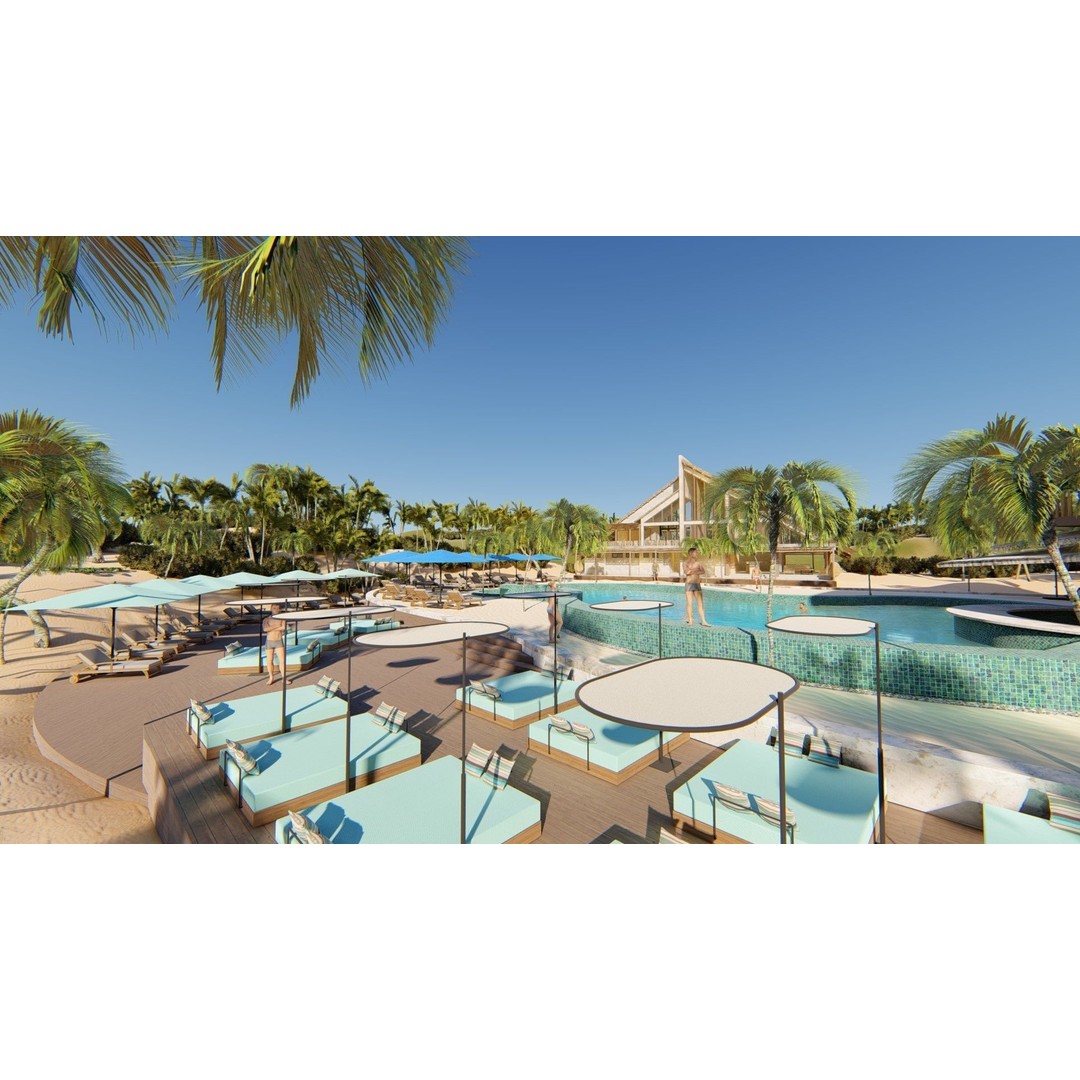 Luxury Resort 3D Model – Detailed Exterior Design, FBX & OBJ - View 5