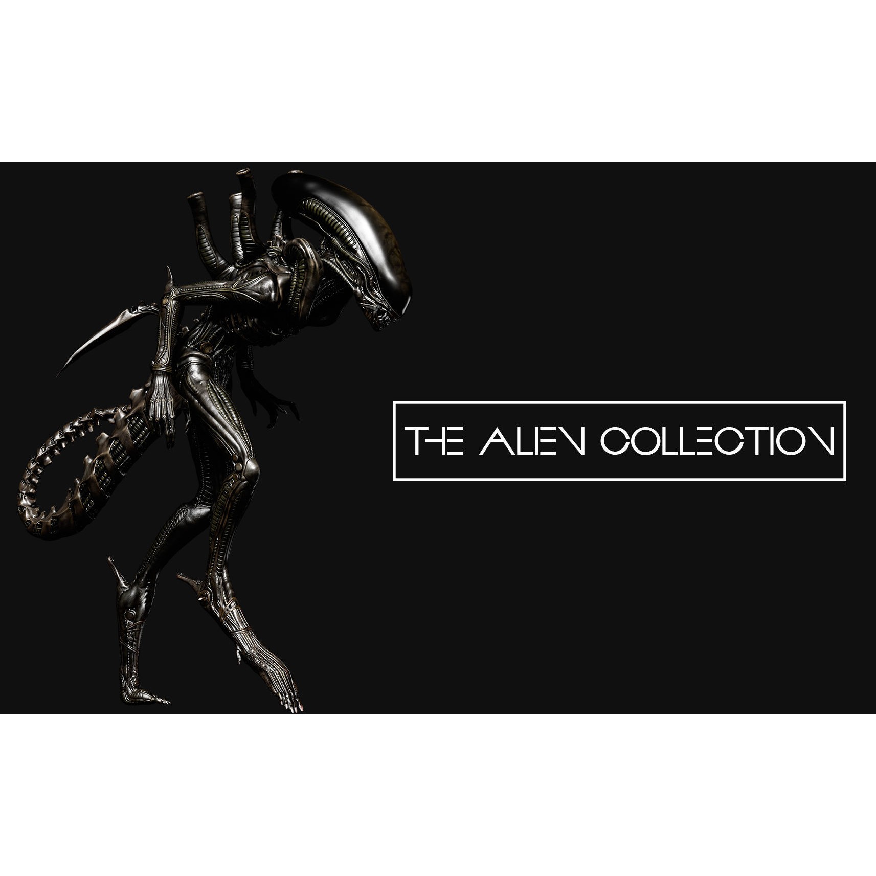 The Alien Collection - Low-Poly Game-Ready 3D Model - View 11