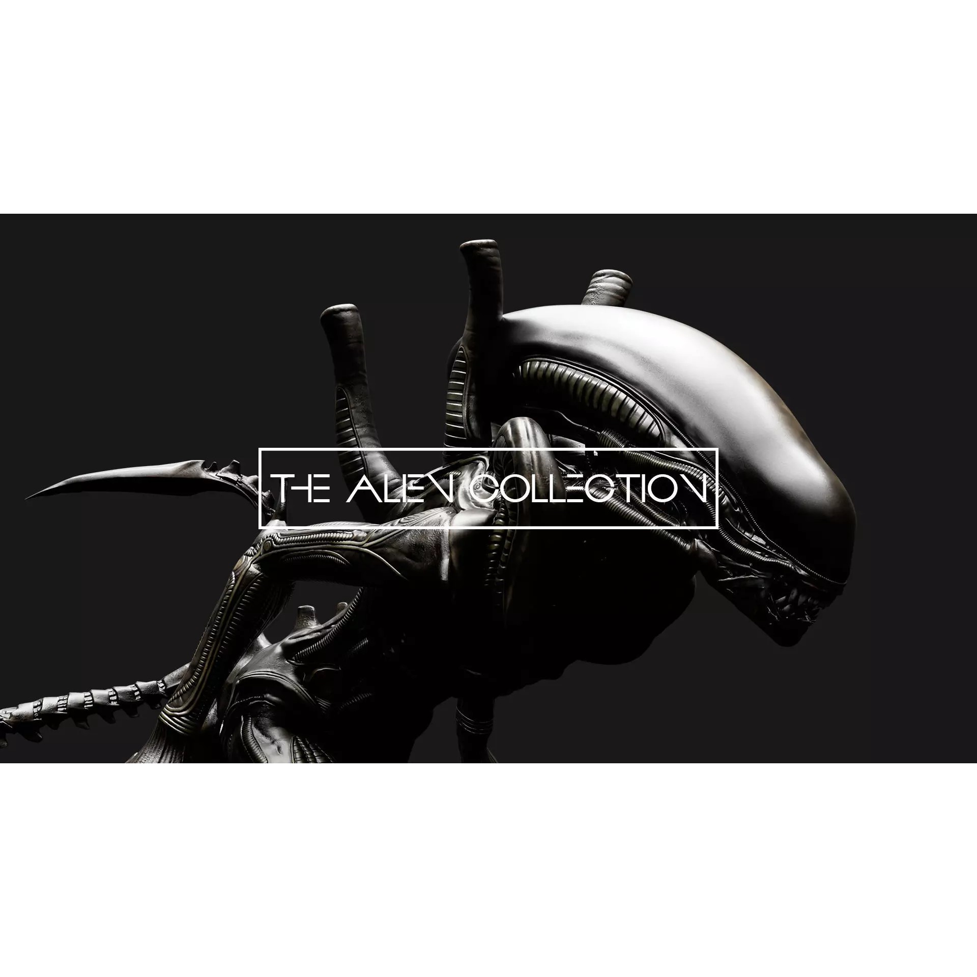 The Alien Collection - Low-Poly Game-Ready 3D Model - View 2