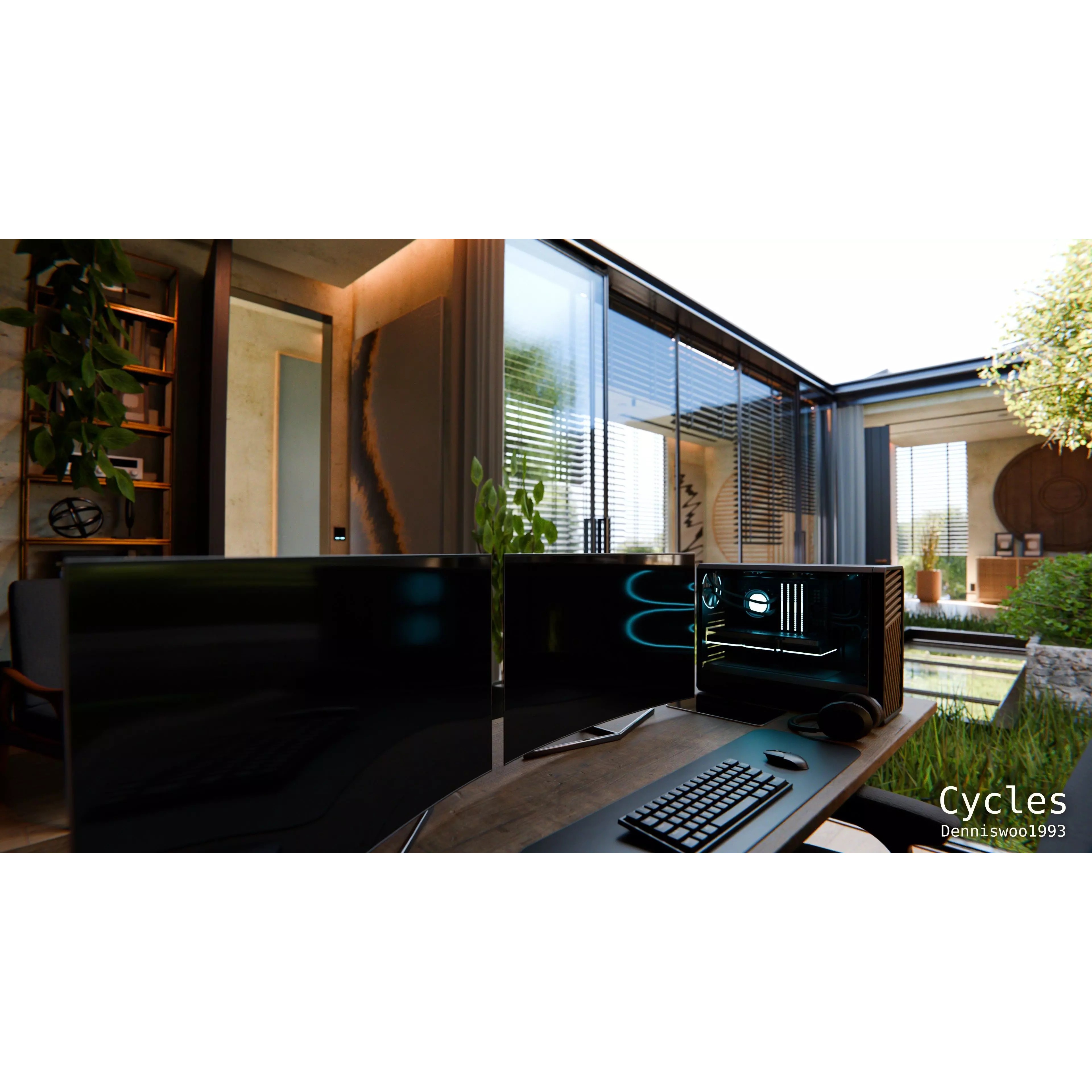 2026 Modern Modular House - Game-Ready 3D Model - View 11
