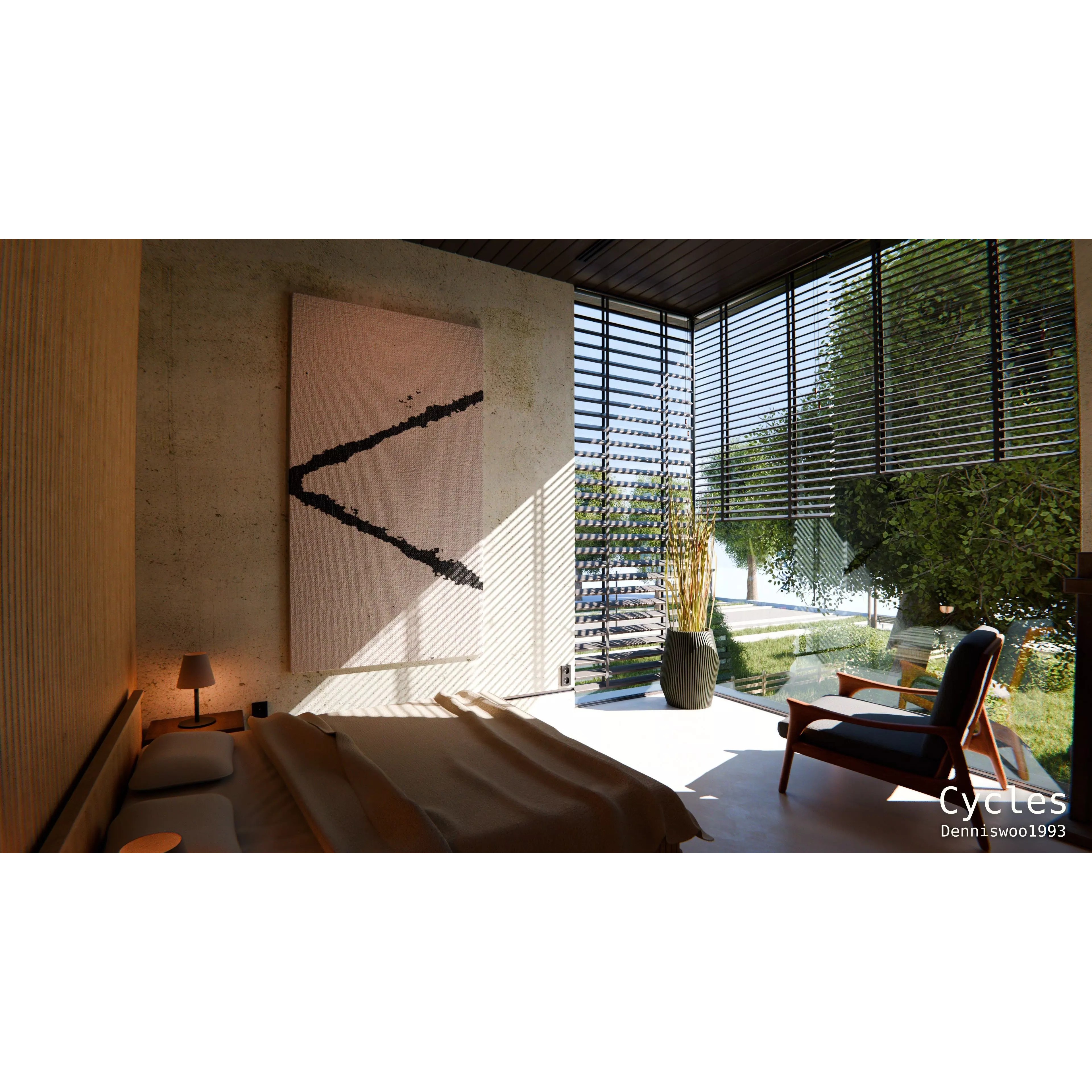 2026 Modern Modular House - Game-Ready 3D Model - View 15