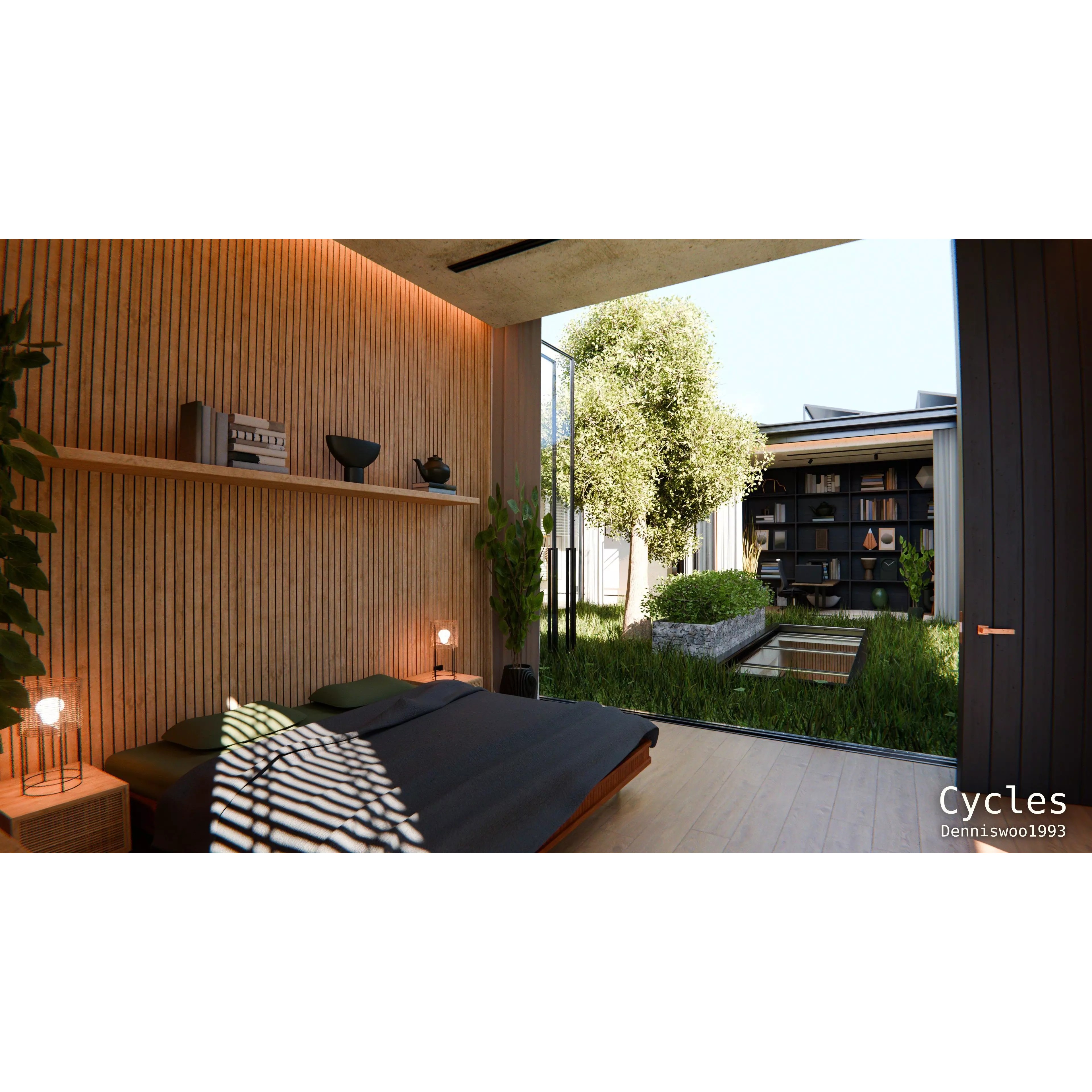 2026 Modern Modular House - Game-Ready 3D Model - View 7
