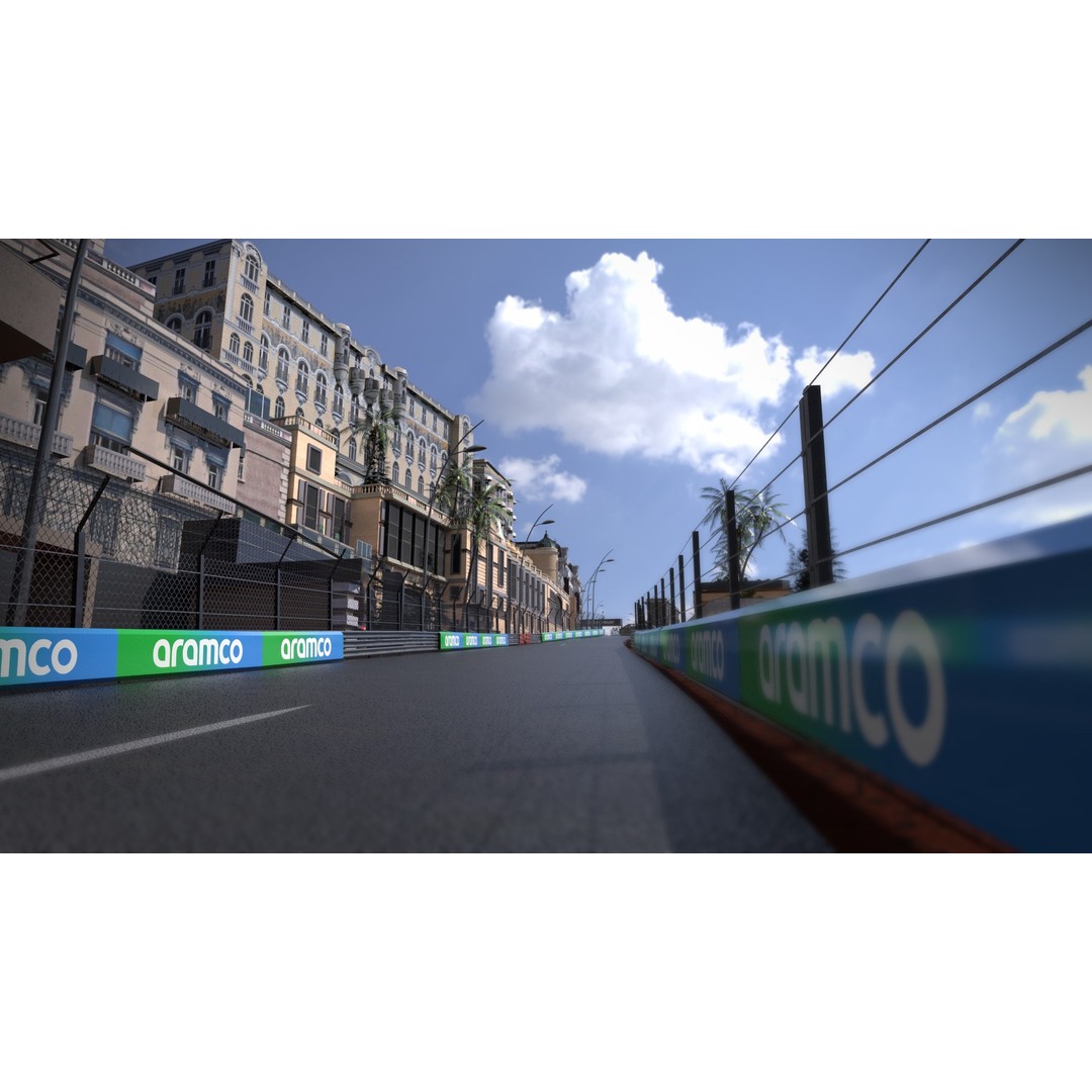 Monaco Formula 1 Track 3D Model – Low Poly Game Asset, FBX, PBR - View 31