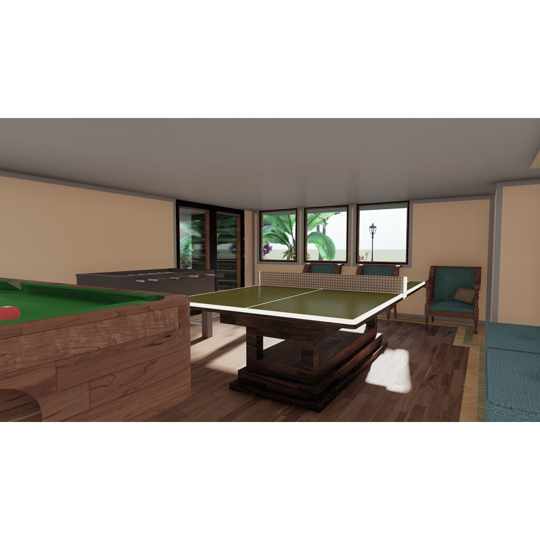 Beautiful Nature House 3D Model – Detailed Architectural Design, SketchUp & Lumion - View 13