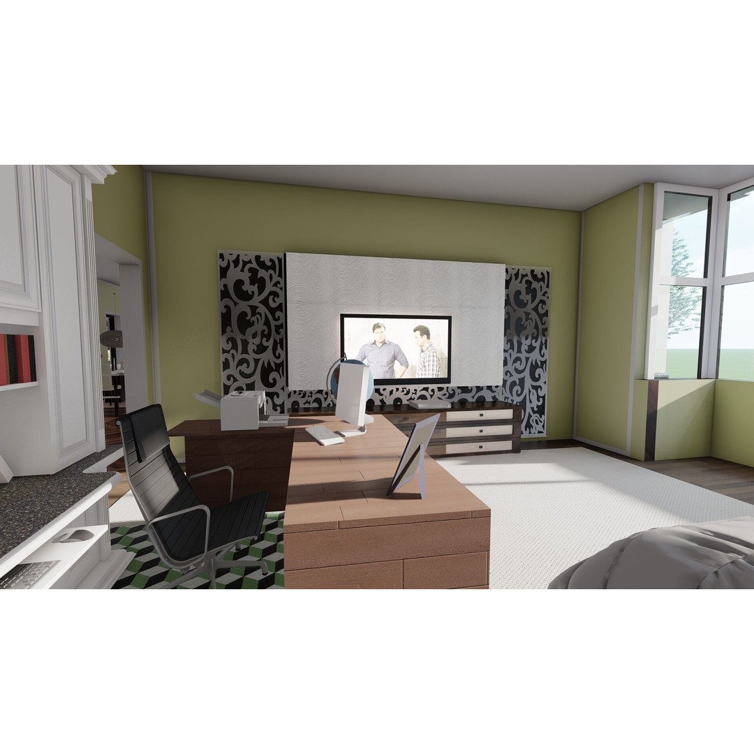 Beautiful Nature House 3D Model – Detailed Architectural Design, SketchUp & Lumion - View 27