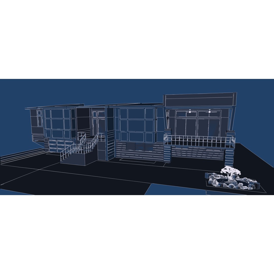 Beautiful Nature House 3D Model – Detailed Architectural Design, SketchUp & Lumion - View 32