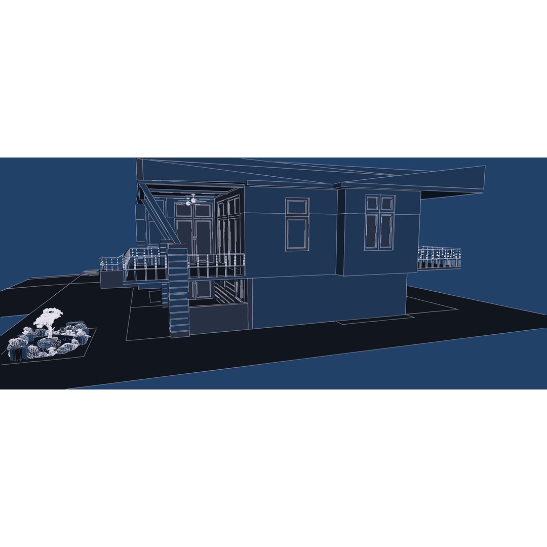 Beautiful Nature House 3D Model – Detailed Architectural Design, SketchUp & Lumion - View 33