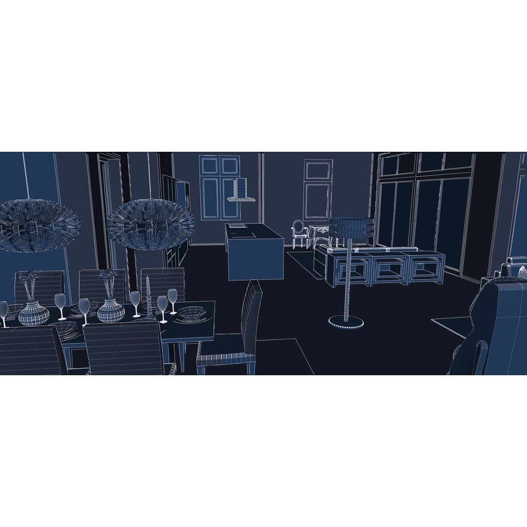 Beautiful Nature House 3D Model – Detailed Architectural Design, SketchUp & Lumion - View 34