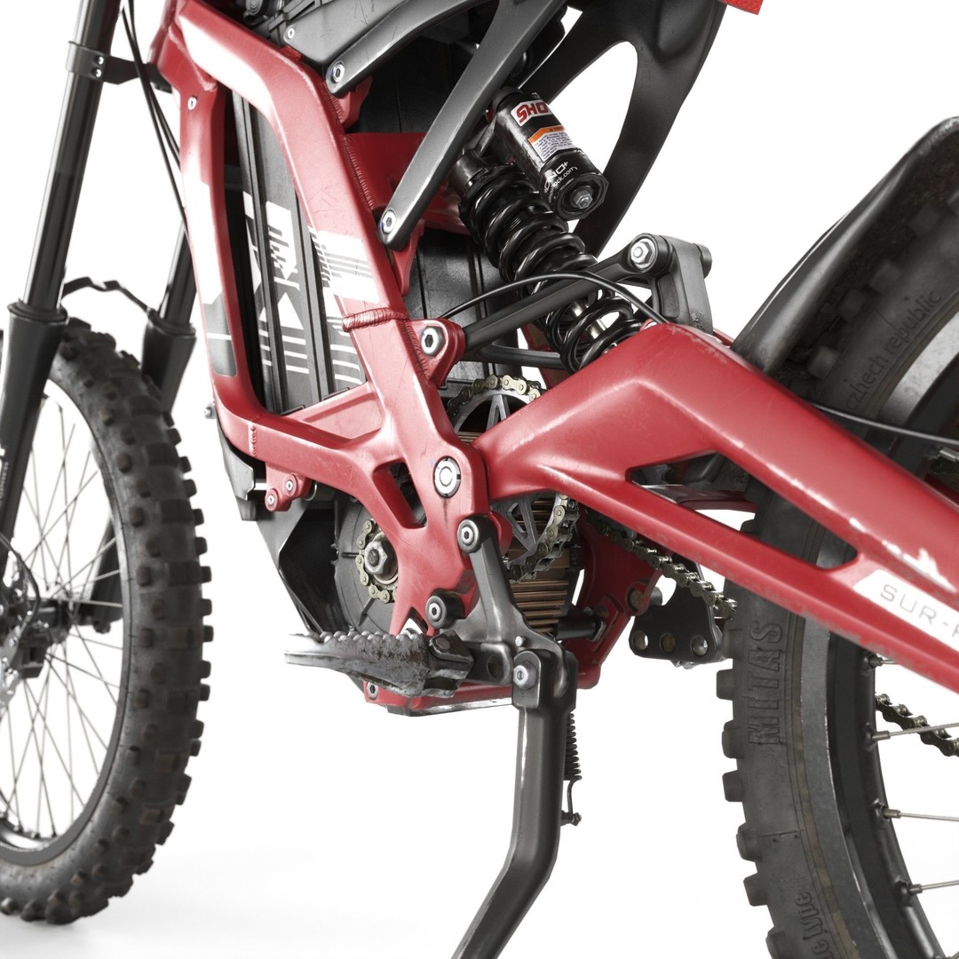 Electric Bike Surron X 3D Model – Highly Detailed Game-Ready Asset, FBX - View 18