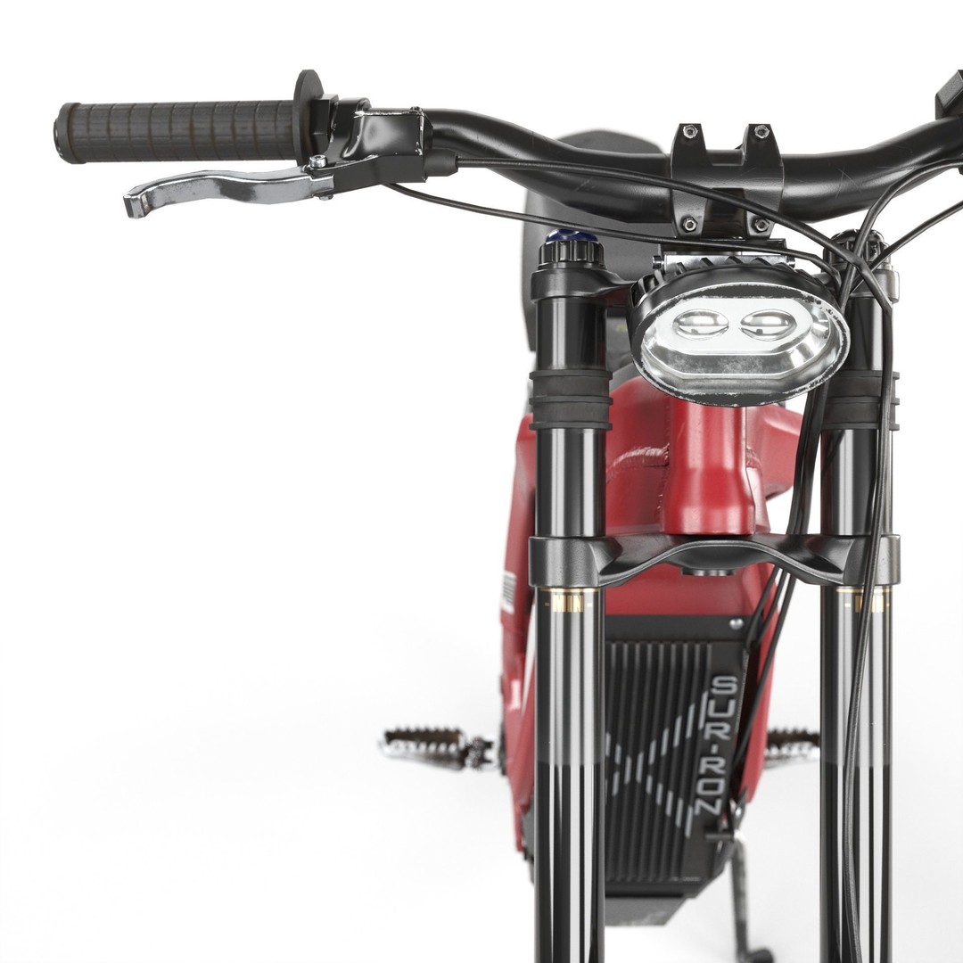 Electric Bike Surron X 3D Model – Highly Detailed Game-Ready Asset, FBX - View 19