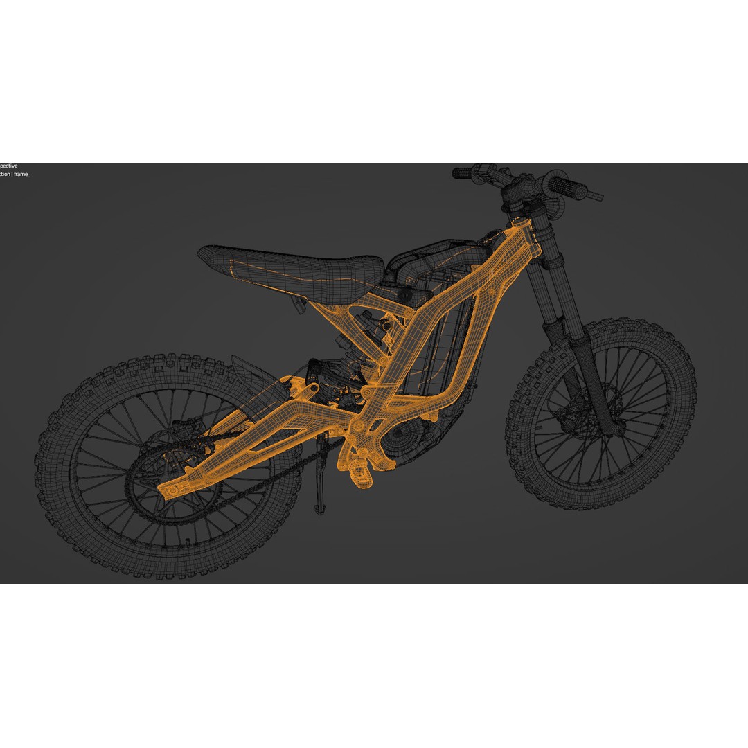 Electric Bike Surron X 3D Model – Highly Detailed Game-Ready Asset, FBX - View 37