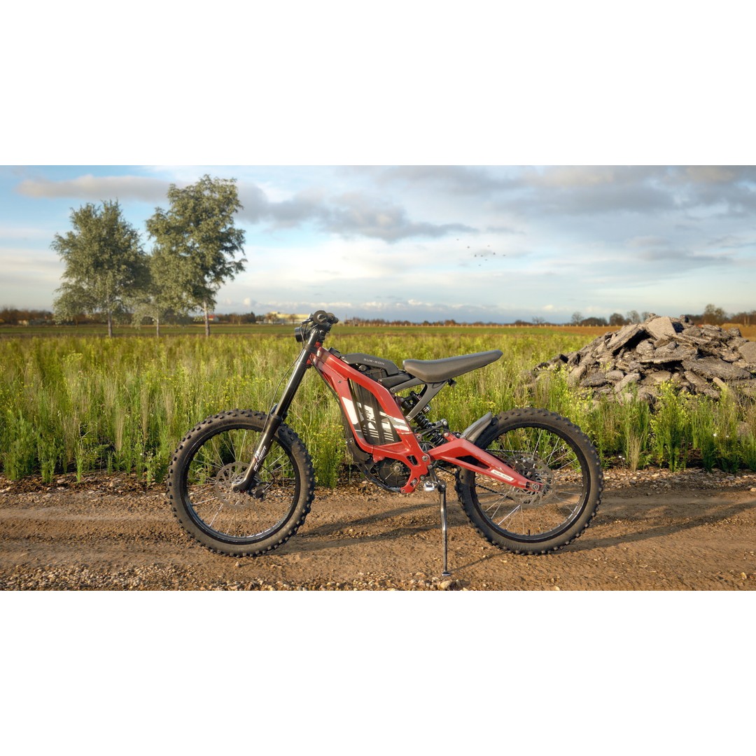 Electric Bike Surron X 3D Model – Highly Detailed Game-Ready Asset, FBX - View 8