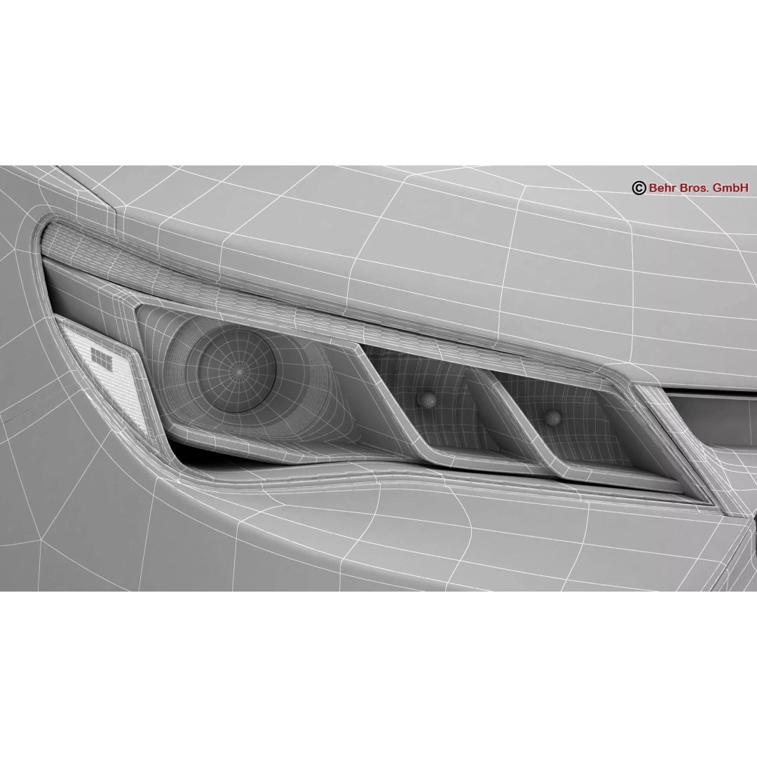 Toyota Camry 2015 3D Model – High Poly Detailed Sedan, FBX/OBJ - View 25