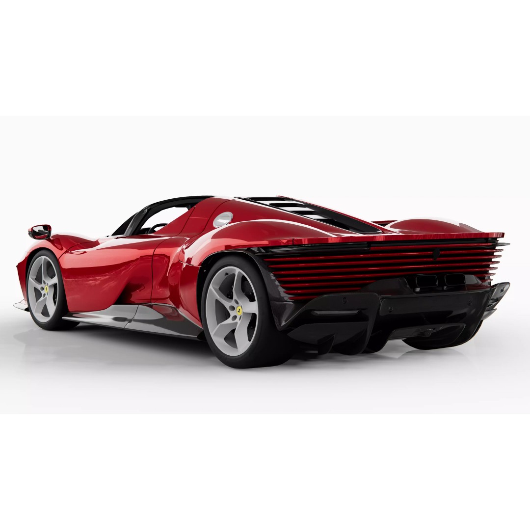 Ferrari Daytona SP3 3D Model – High Poly PBR Asset, FBX, Blender - View 4