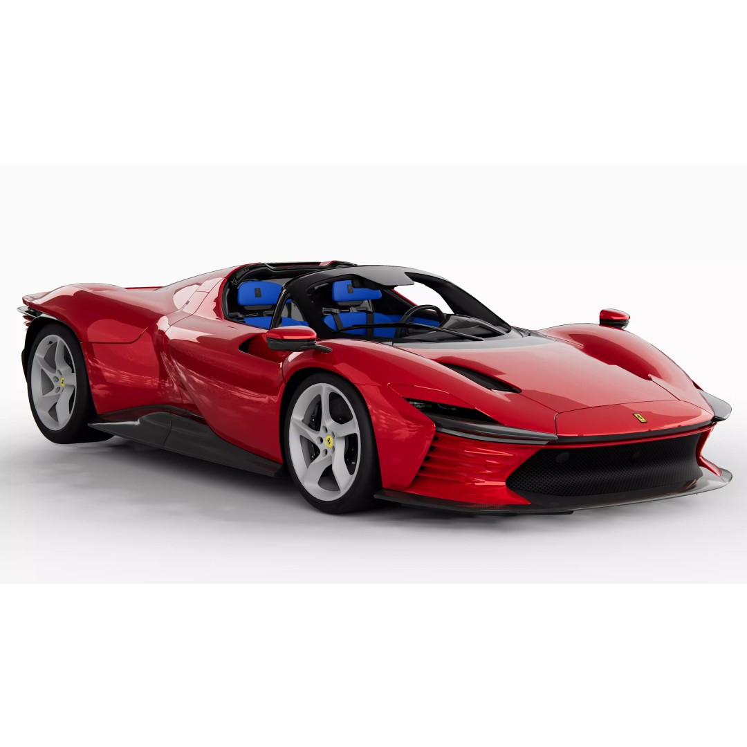 Ferrari Daytona SP3 3D Model – High Poly PBR Asset, FBX, Blender - View 6