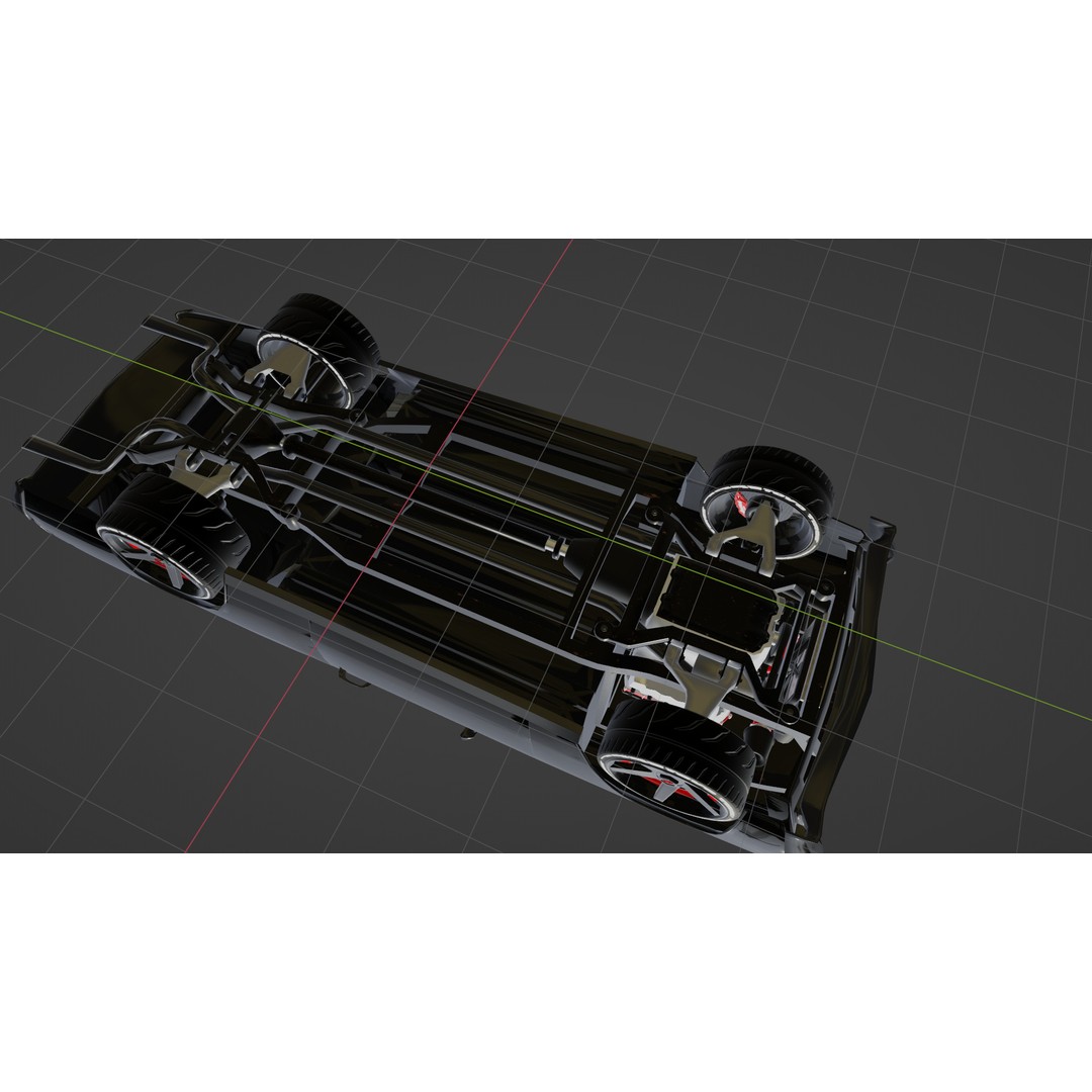 Chevrolet Chevelle SS 1967 3D Model – Low Poly Game Asset, Blender, FBX