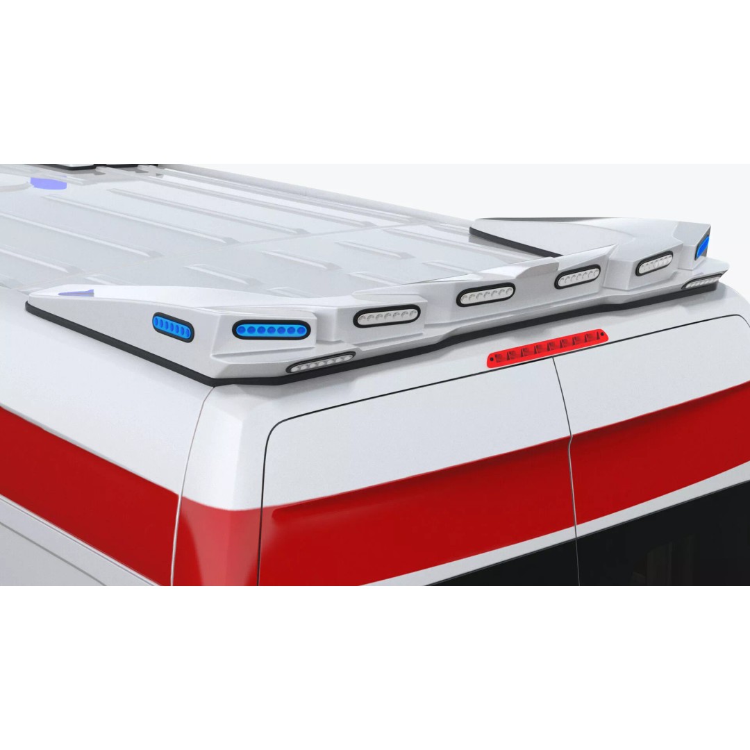 Paramedic Ambulance 3D Model – Rigged High-Quality Vehicle Asset - View 23