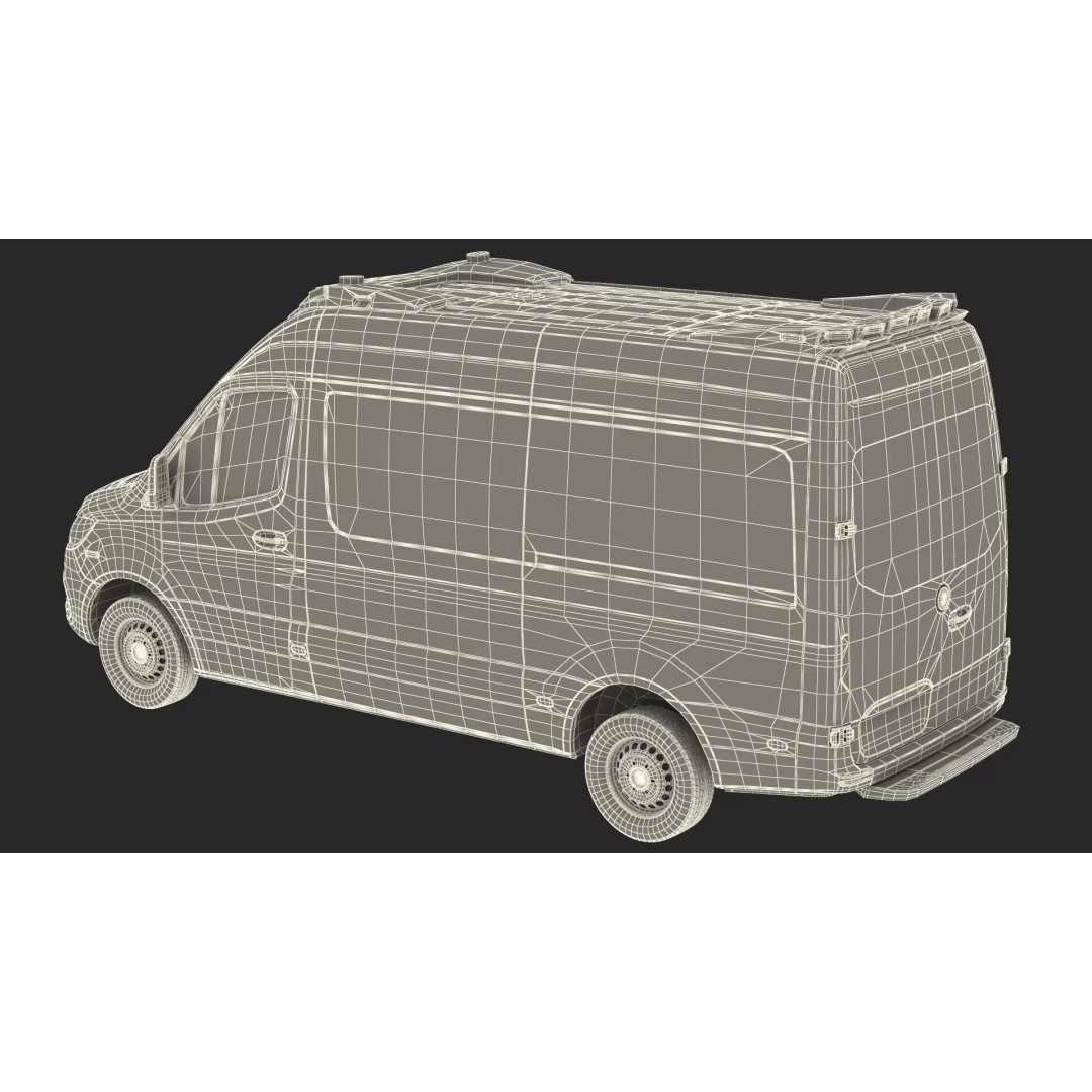 Paramedic Ambulance 3D Model – Rigged High-Quality Vehicle Asset - View 36