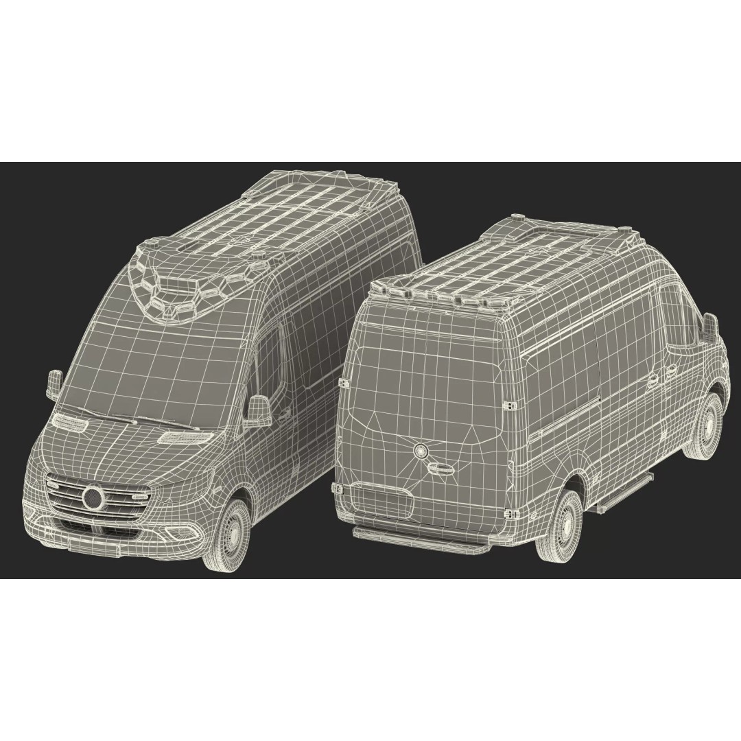 Paramedic Ambulance 3D Model – Rigged High-Quality Vehicle Asset - View 37