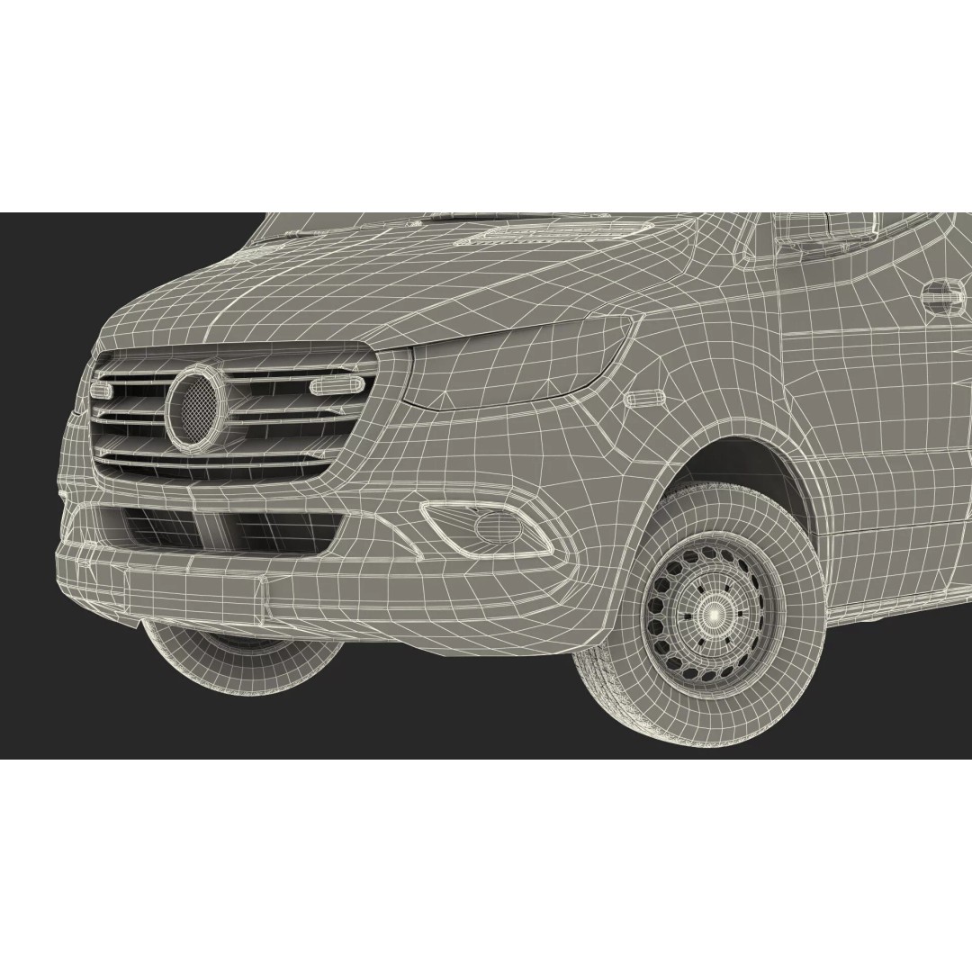 Paramedic Ambulance 3D Model – Rigged High-Quality Vehicle Asset - View 38