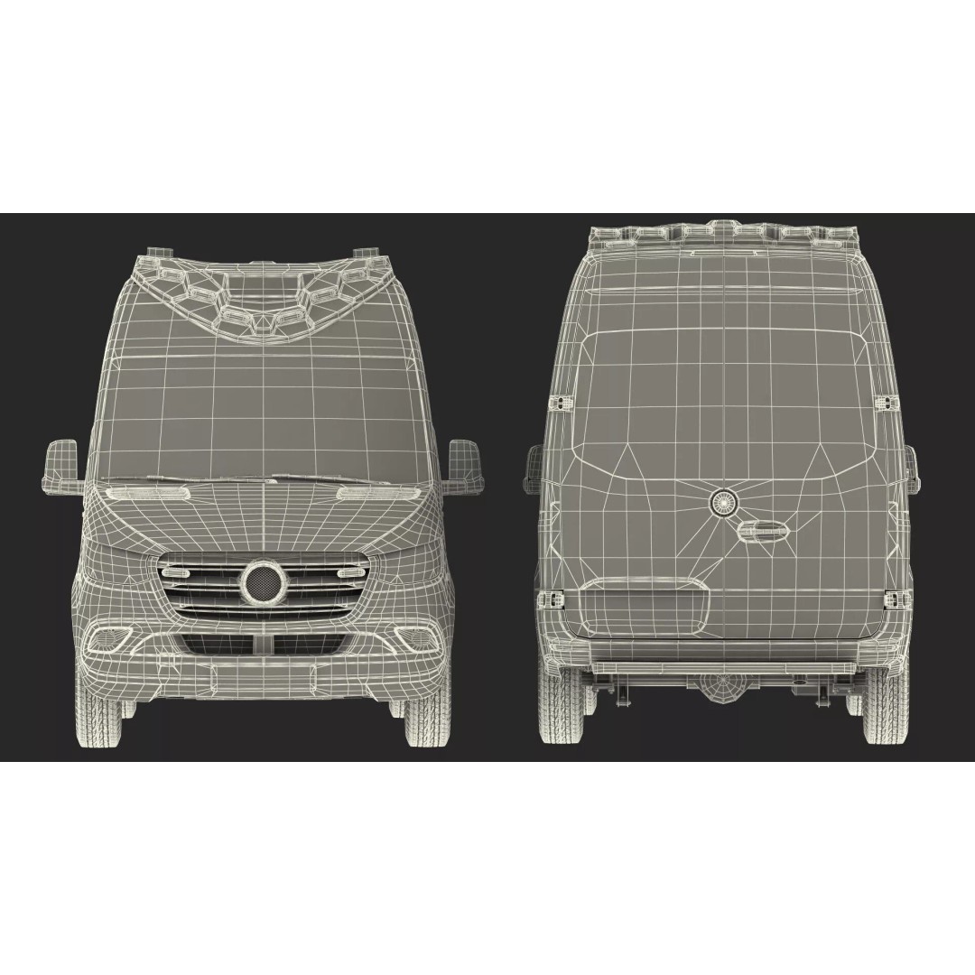 Paramedic Ambulance 3D Model – Rigged High-Quality Vehicle Asset - View 44