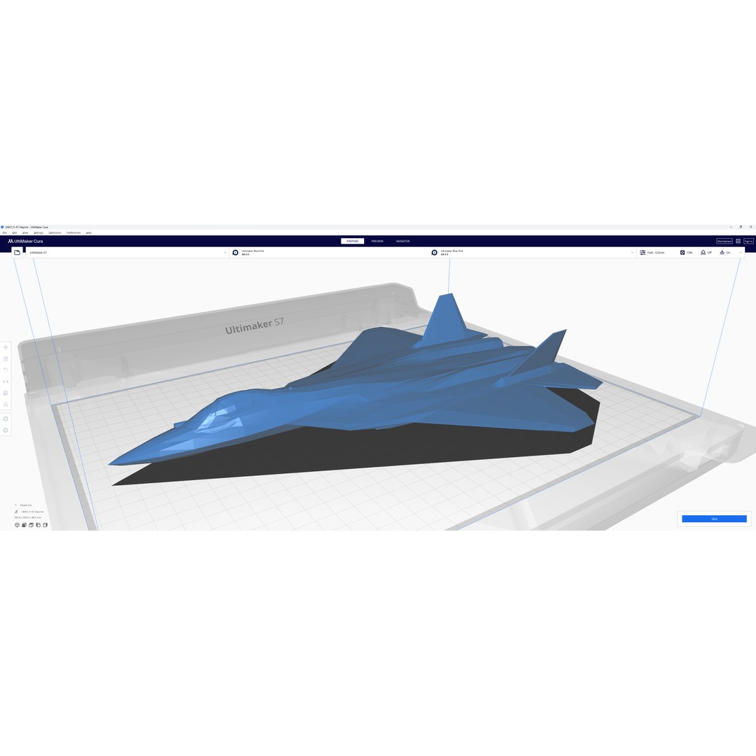Sukhoi SU-57 Felon 3D Model – Low Poly Rigged Aircraft, FBX - View 6