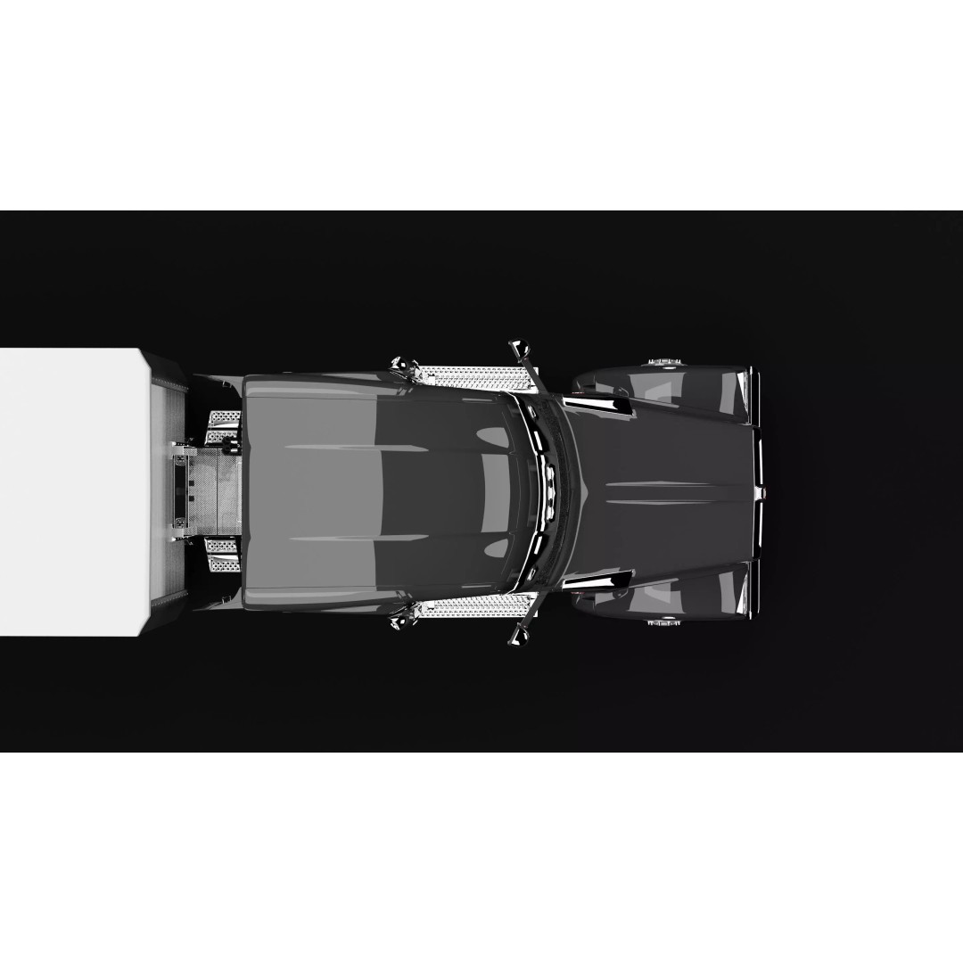 Kenworth 990 Truck 3D Model – High Poly Vehicle for Animation, FBX, OBJ - View 5