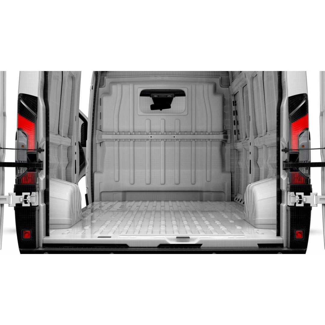 Toyota ProAce Max Van 3D Model – High Quality UK Spec, FBX