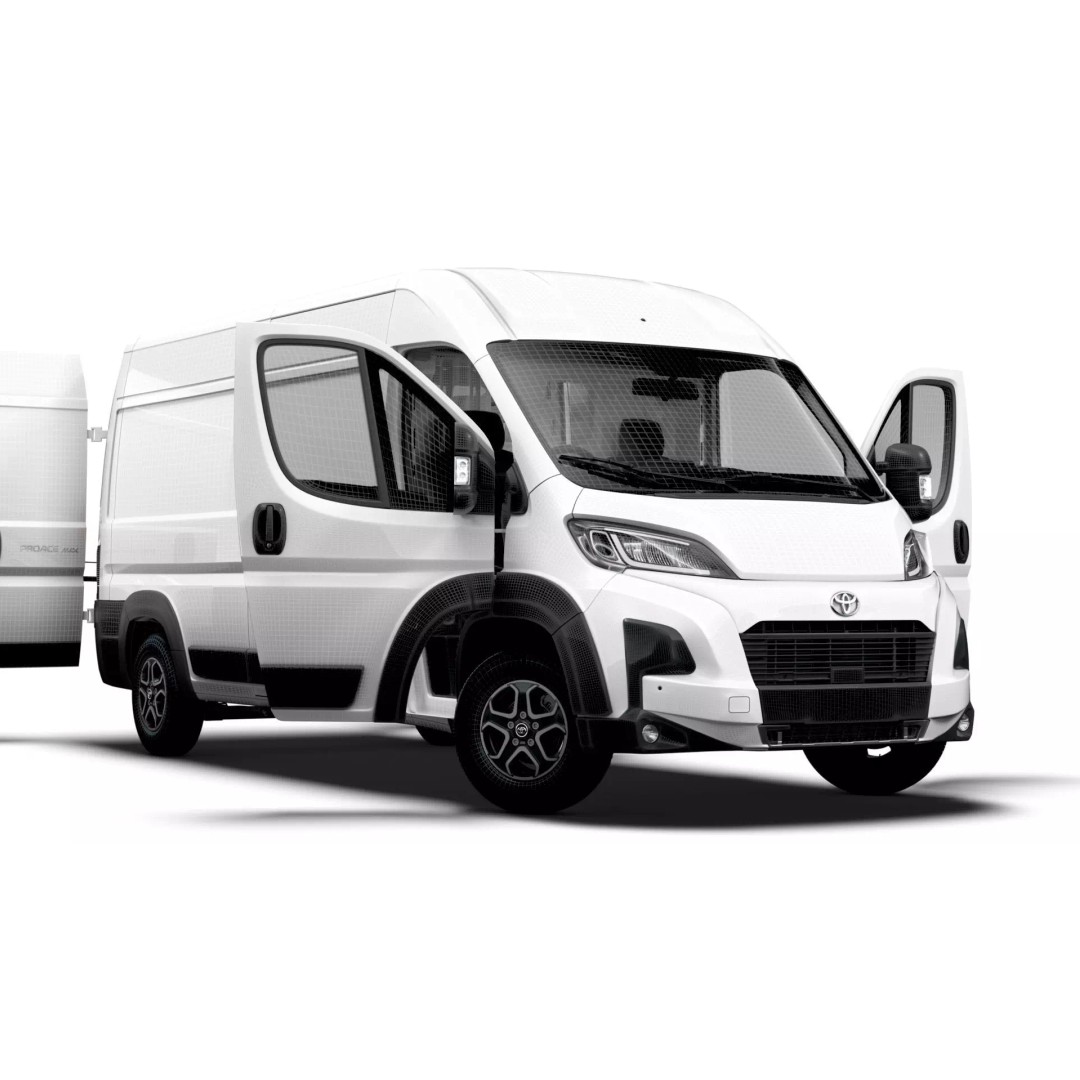 Toyota ProAce Max Van 3D Model – High Quality UK Spec, FBX - View 16