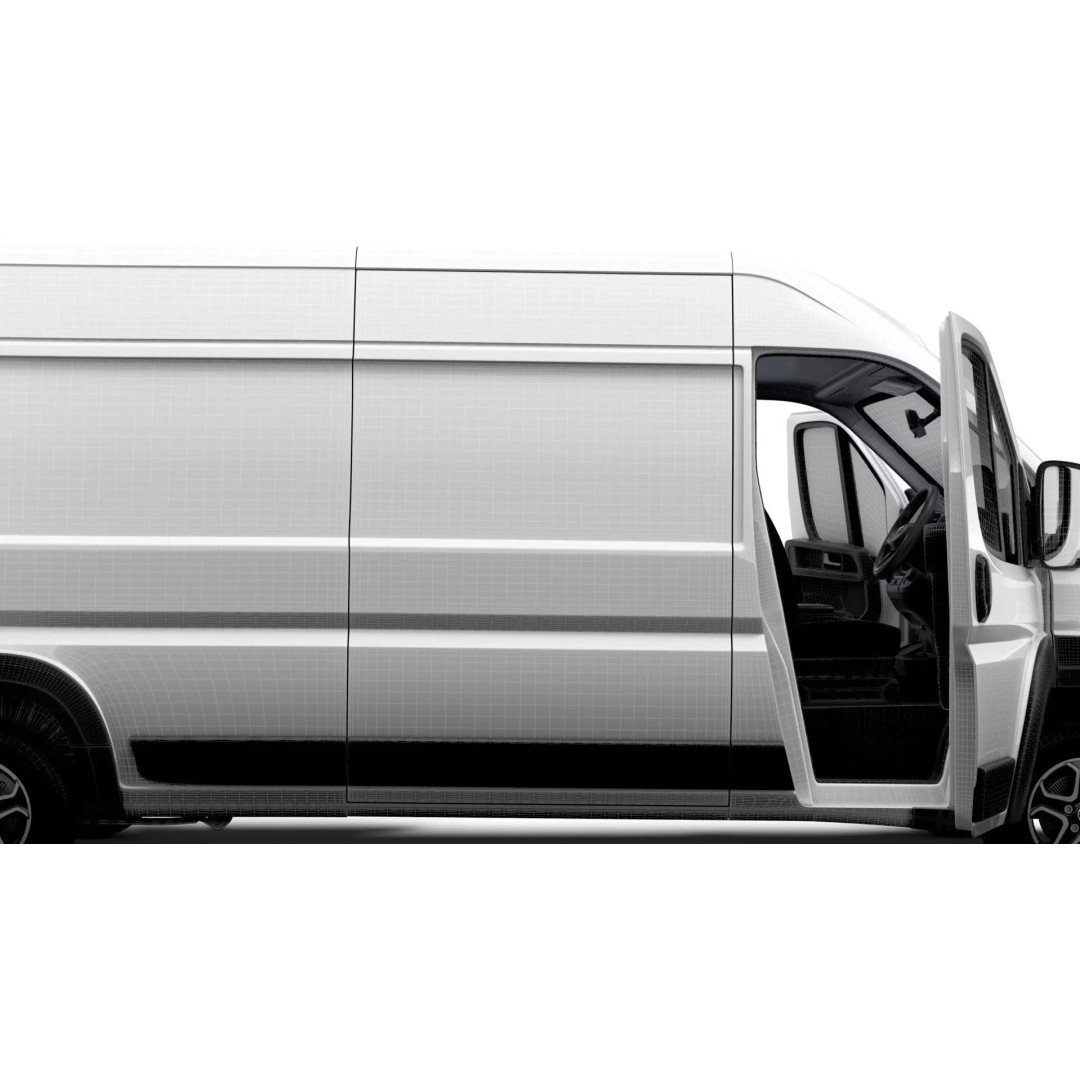 Toyota ProAce Max Van 3D Model – High Quality UK Spec, FBX - View 17