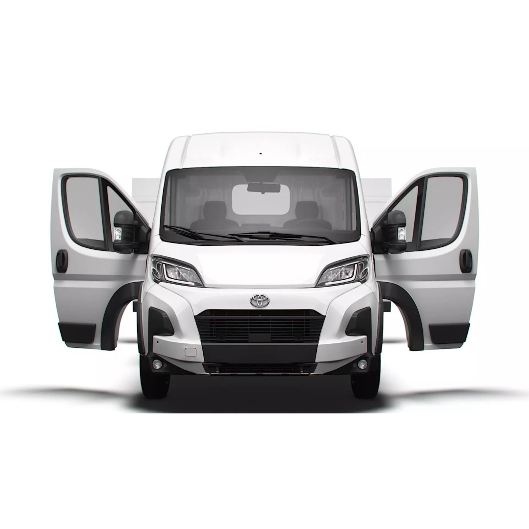 Toyota ProAce Max Van 3D Model – High Quality UK Spec, FBX - View 8