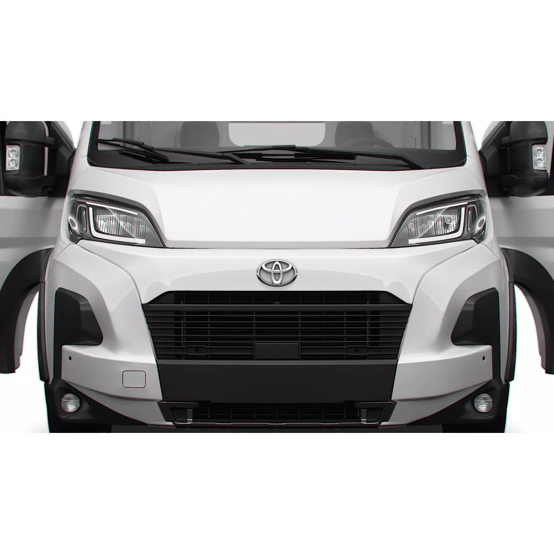 Toyota ProAce Max Van 3D Model – High Quality UK Spec, FBX - View 9