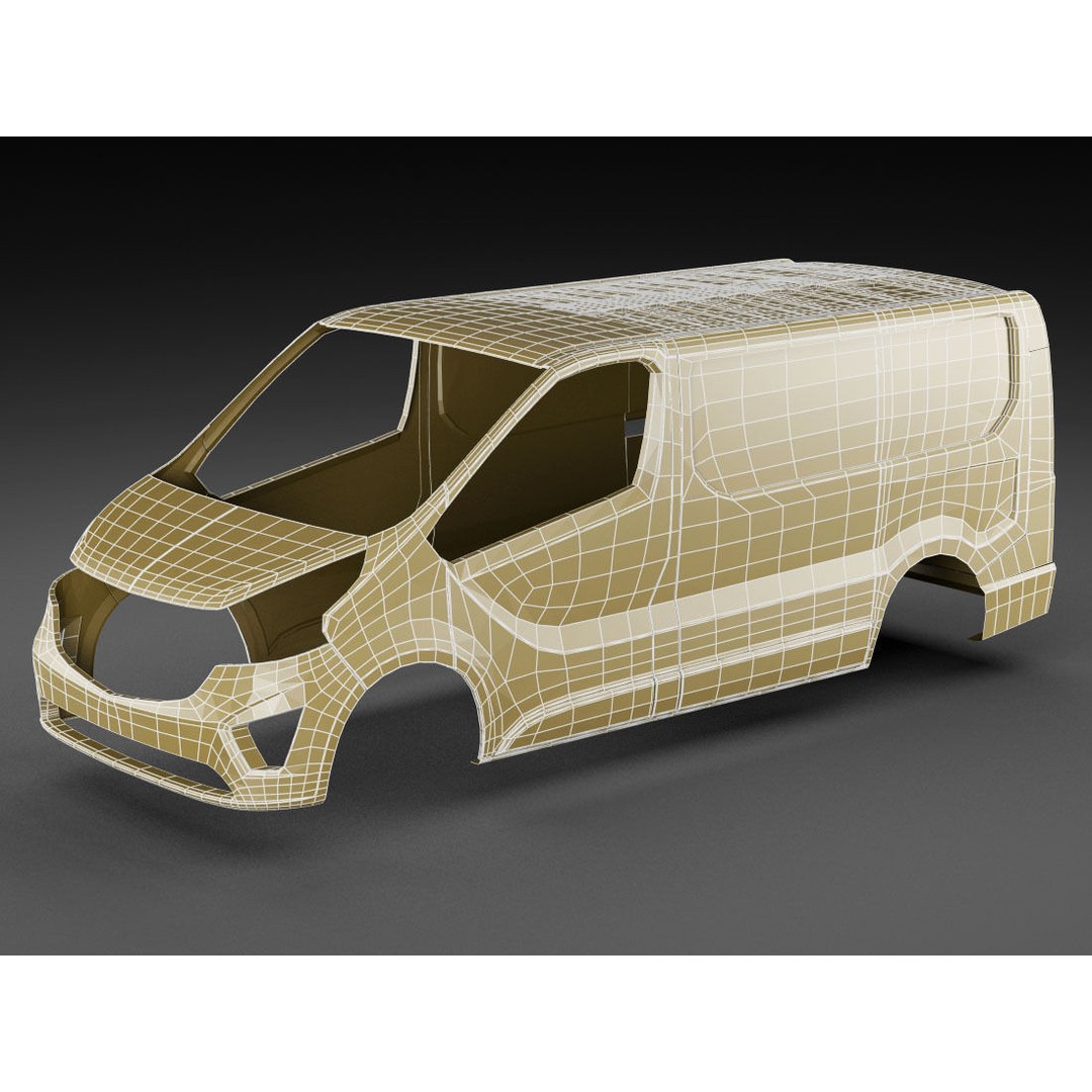 Opel Vauxhall Vivaro 2015 3D Model – Detailed SUV with PBR Textures, FBX