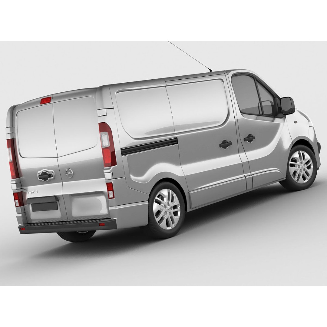 Opel Vauxhall Vivaro 2015 3D Model – Detailed SUV with PBR Textures, FBX - View 10