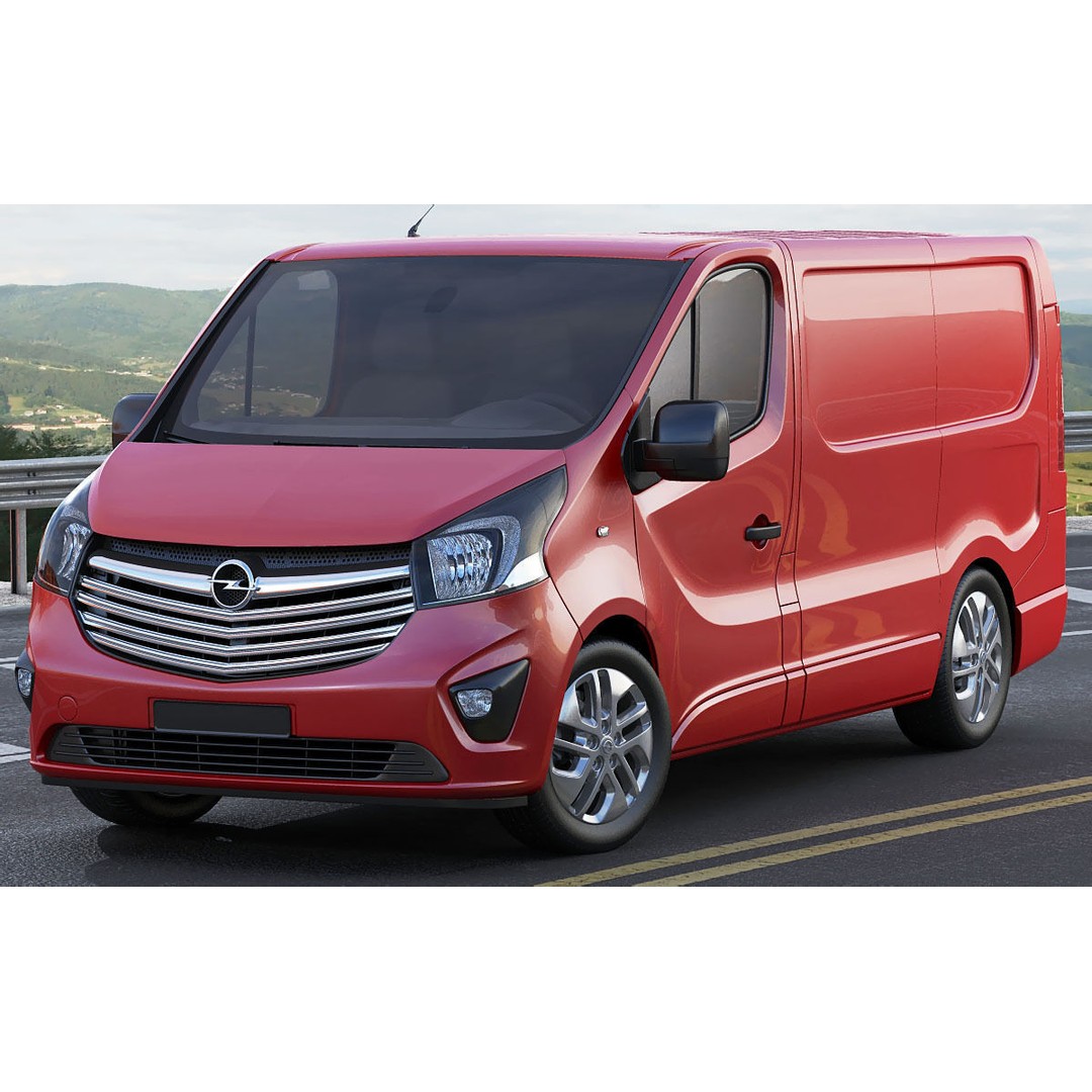 Opel Vauxhall Vivaro 2015 3D Model – Detailed SUV with PBR Textures, FBX - View 15