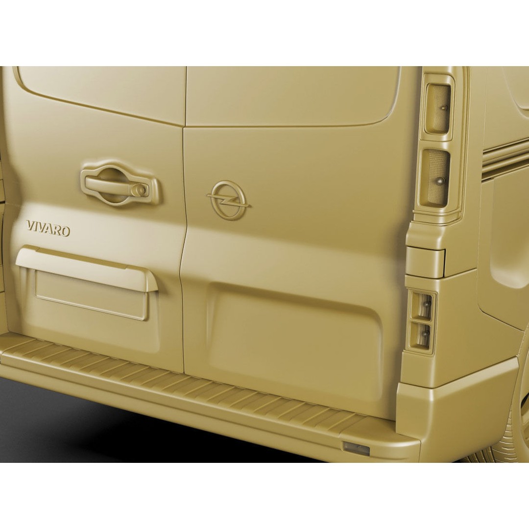 Opel Vauxhall Vivaro 2015 3D Model – Detailed SUV with PBR Textures, FBX - View 19