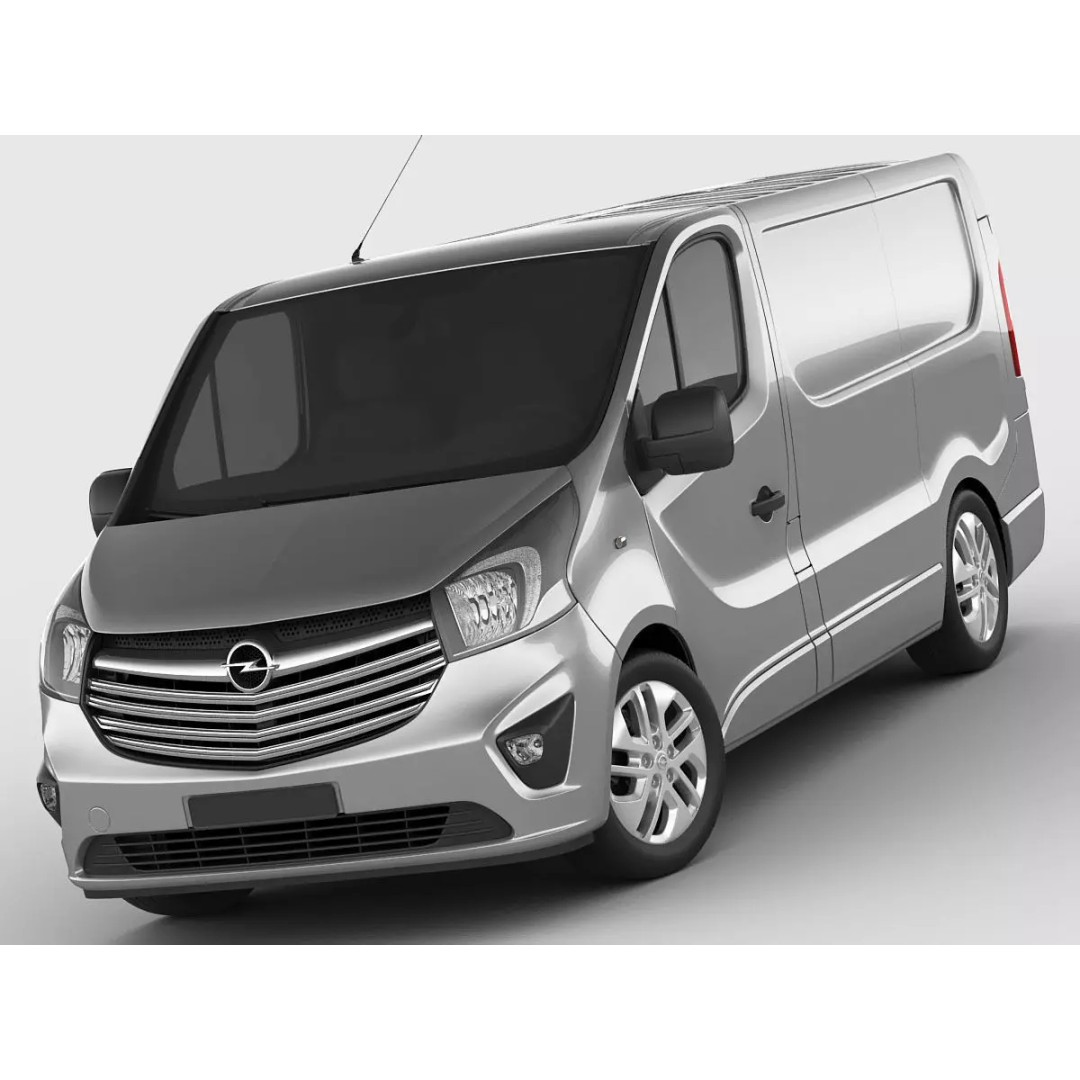 Opel Vauxhall Vivaro 2015 3D Model – Detailed SUV with PBR Textures, FBX - View 2