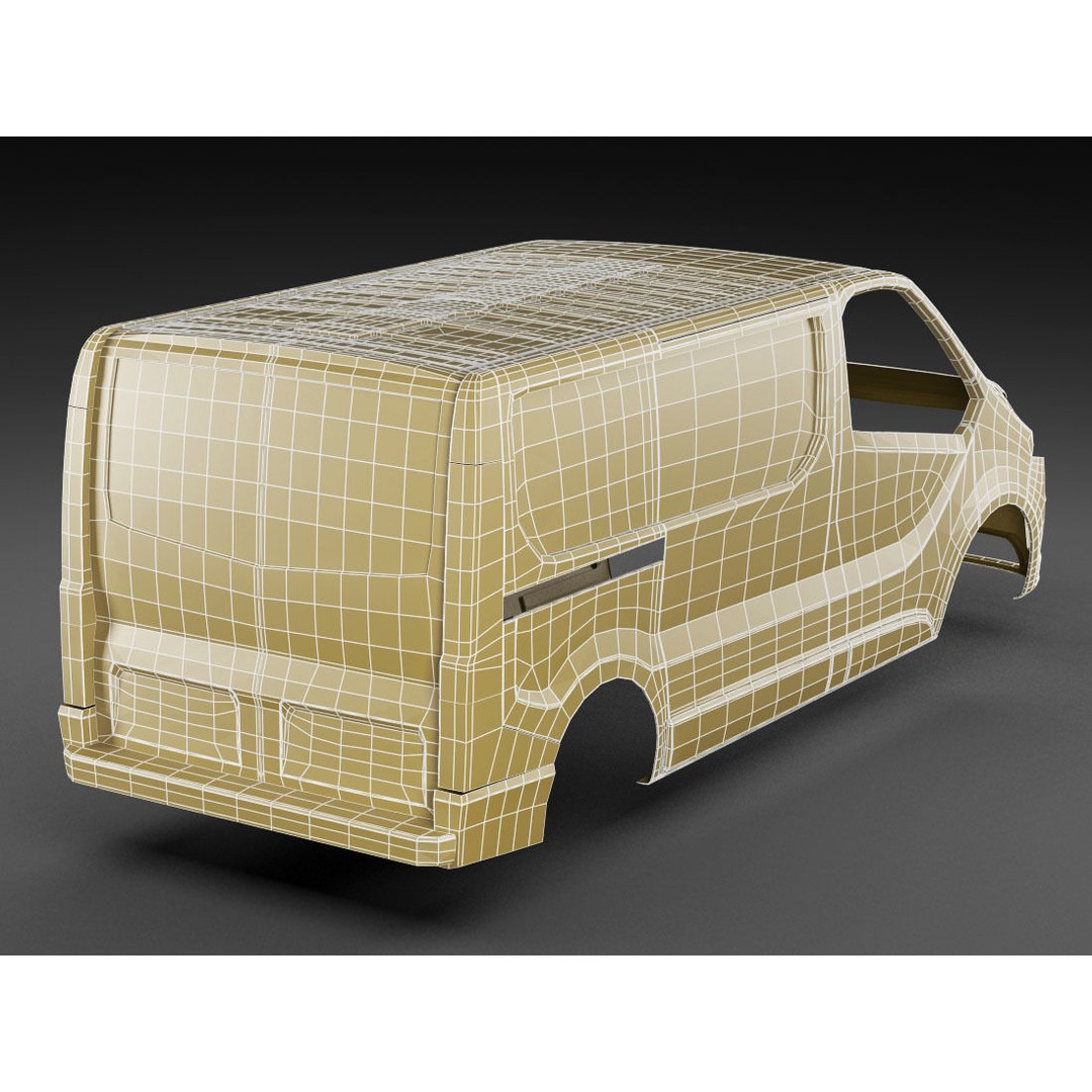 Opel Vauxhall Vivaro 2015 3D Model – Detailed SUV with PBR Textures, FBX - View 23
