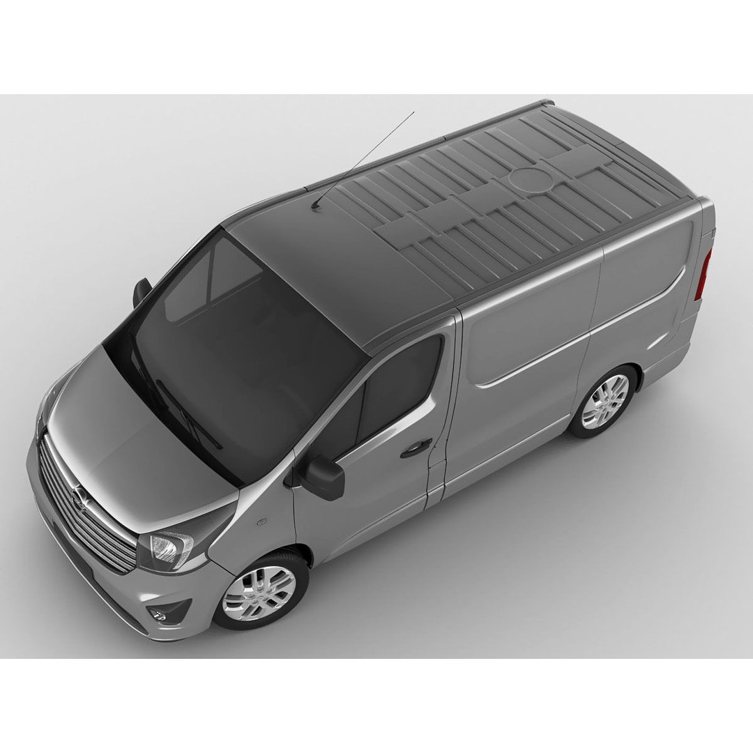 Opel Vauxhall Vivaro 2015 3D Model – Detailed SUV with PBR Textures, FBX - View 3