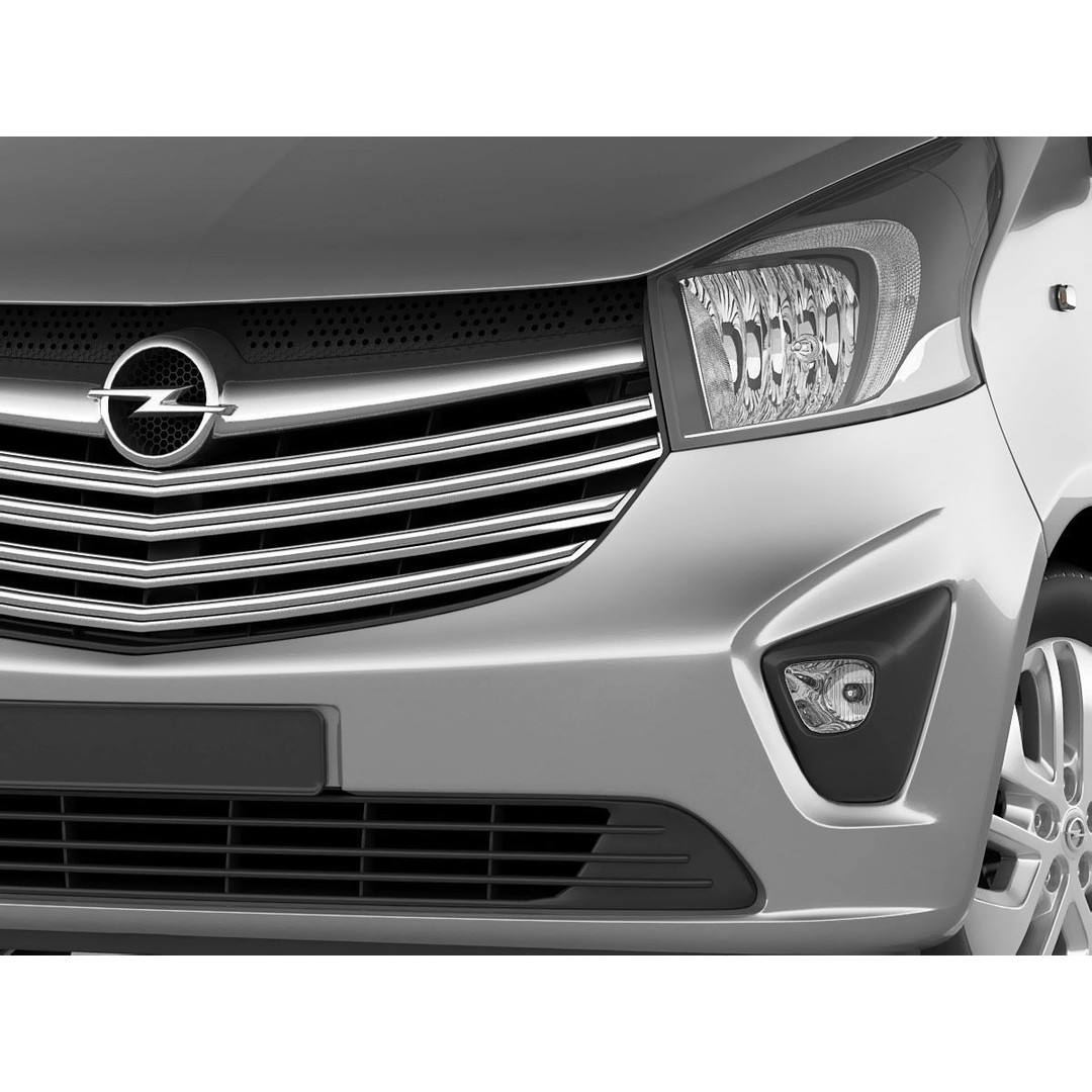 Opel Vauxhall Vivaro 2015 3D Model – Detailed SUV with PBR Textures, FBX - View 5