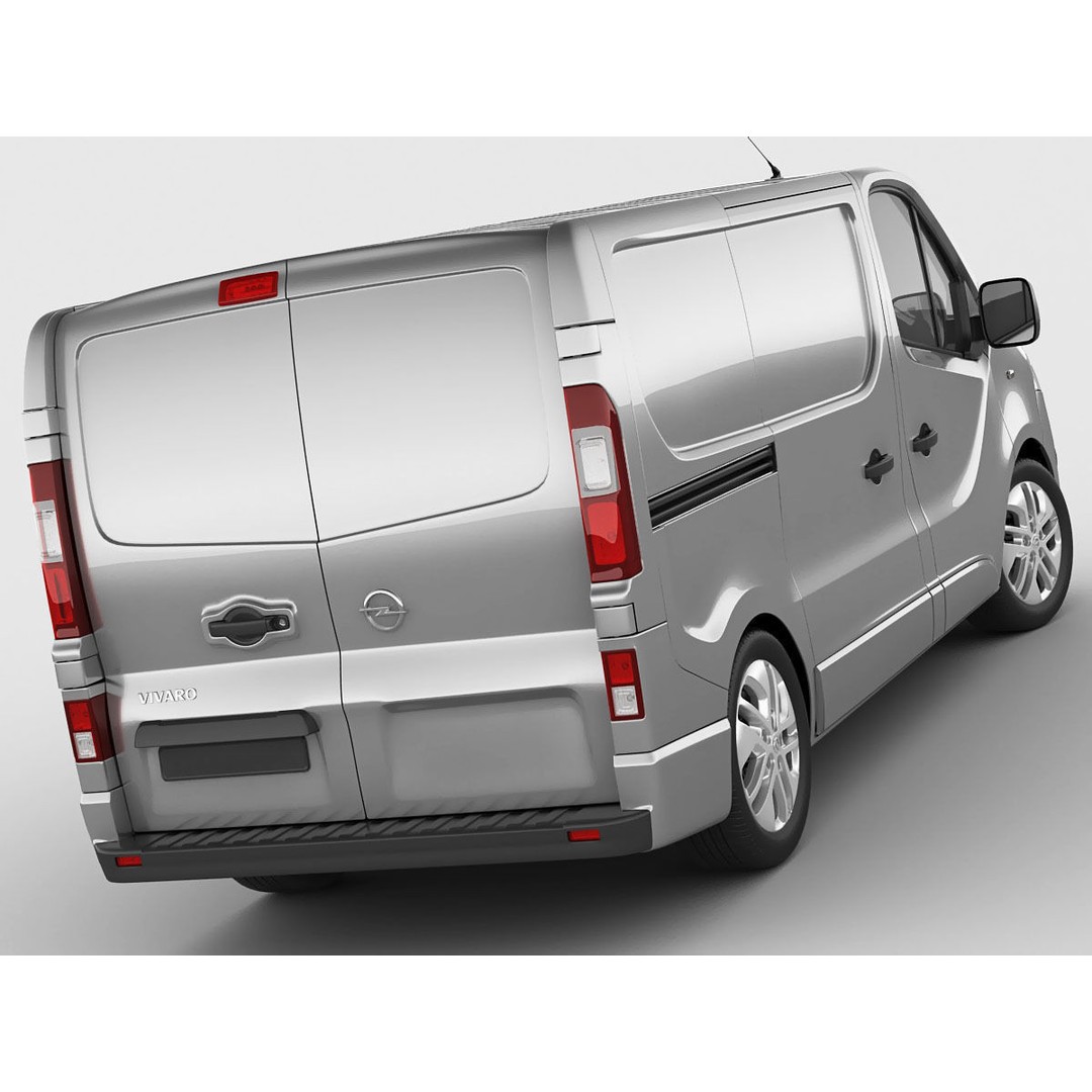 Opel Vauxhall Vivaro 2015 3D Model – Detailed SUV with PBR Textures, FBX - View 7