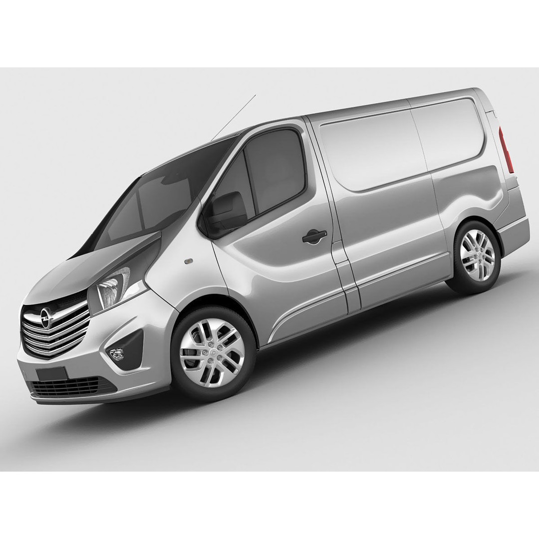 Opel Vauxhall Vivaro 2015 3D Model – Detailed SUV with PBR Textures, FBX - View 8