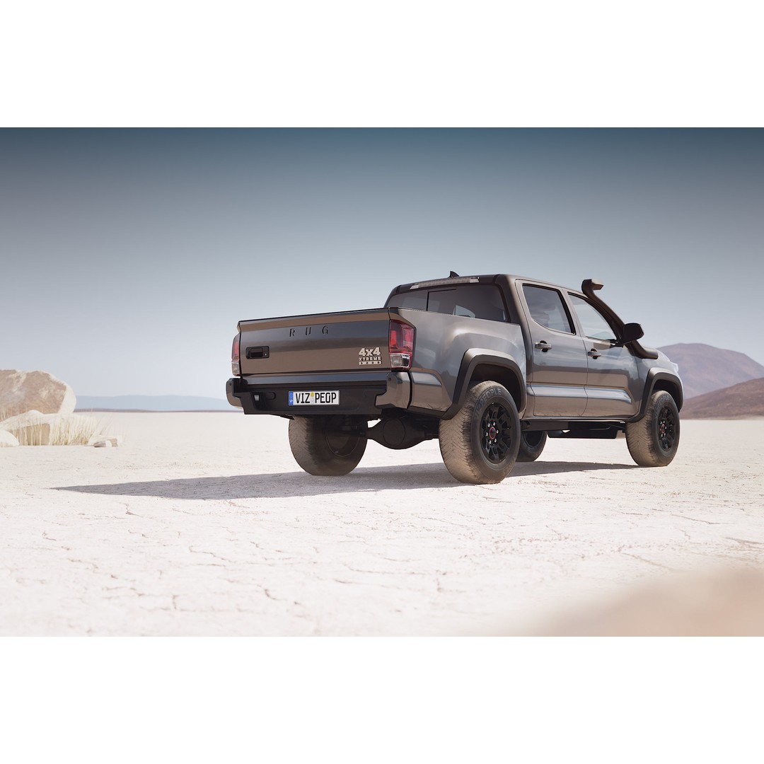 4x4 Pickup Truck 3D Model – Unbranded Visualization Asset, FBX, Blender - View 4