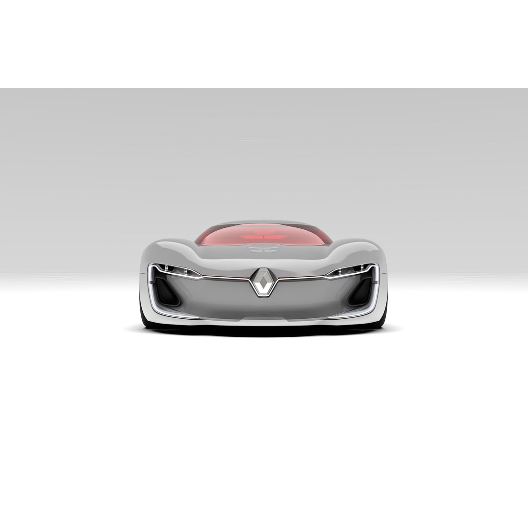 2016 Renault Trezor 3D Model – High Poly Electric Concept Car, FBX, OBJ - View 56