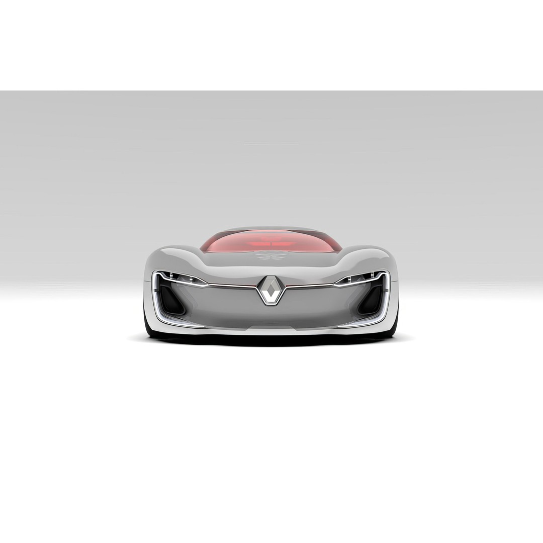 2016 Renault Trezor 3D Model – High Poly Electric Concept Car, FBX, OBJ - View 58
